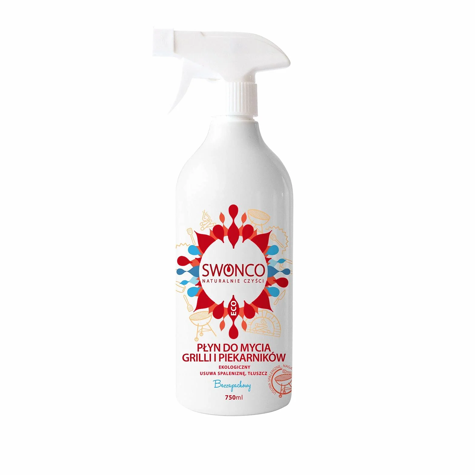Płyn do mycia grilli i piekarników SWONCO 750ml