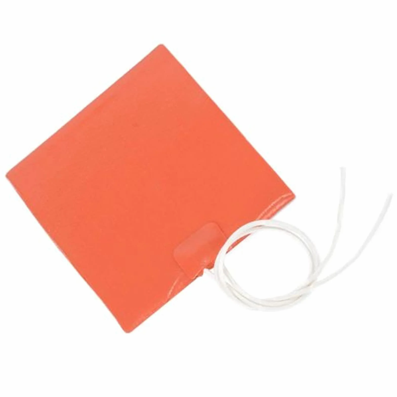 Fyearfly Płyta grzewcza o stałej temperaturze, 100x120mm 12V 12W Panel grzewczy z gumy silikonowej Bezpieczna elektryczna płyta grzewcza o stałej temperaturze 60℃ Maksymalna