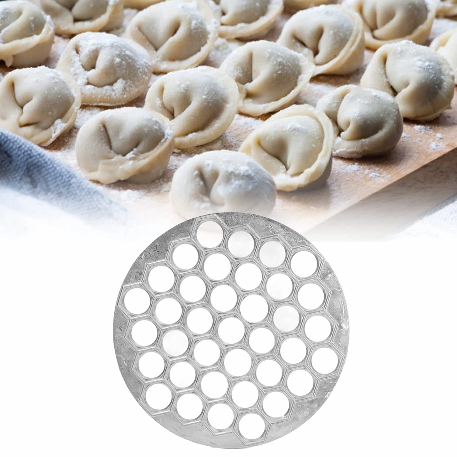 Forma do pierogów, 37 otworów do pierogów, forma do pierogów, prasa kuchenna
