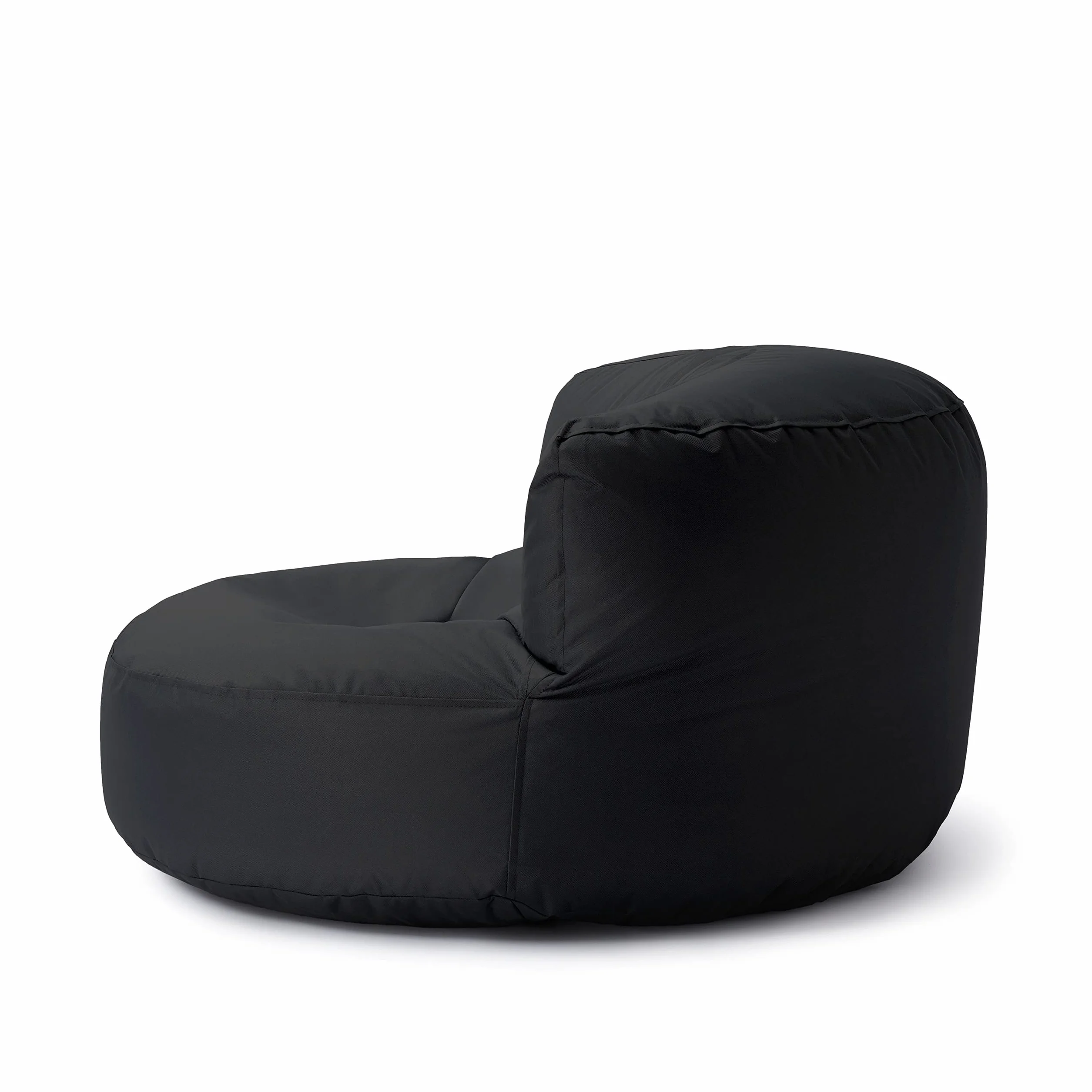Lumaland Worek do siedzenia Lounge | worek do siedzenia 90 x 50 cm, z oparciem, do użytku wewnątrz i na zewnątrz, odporny na działanie wody i wytrzymały, z dopasowującym się wypełnieniem EPS, poszewka