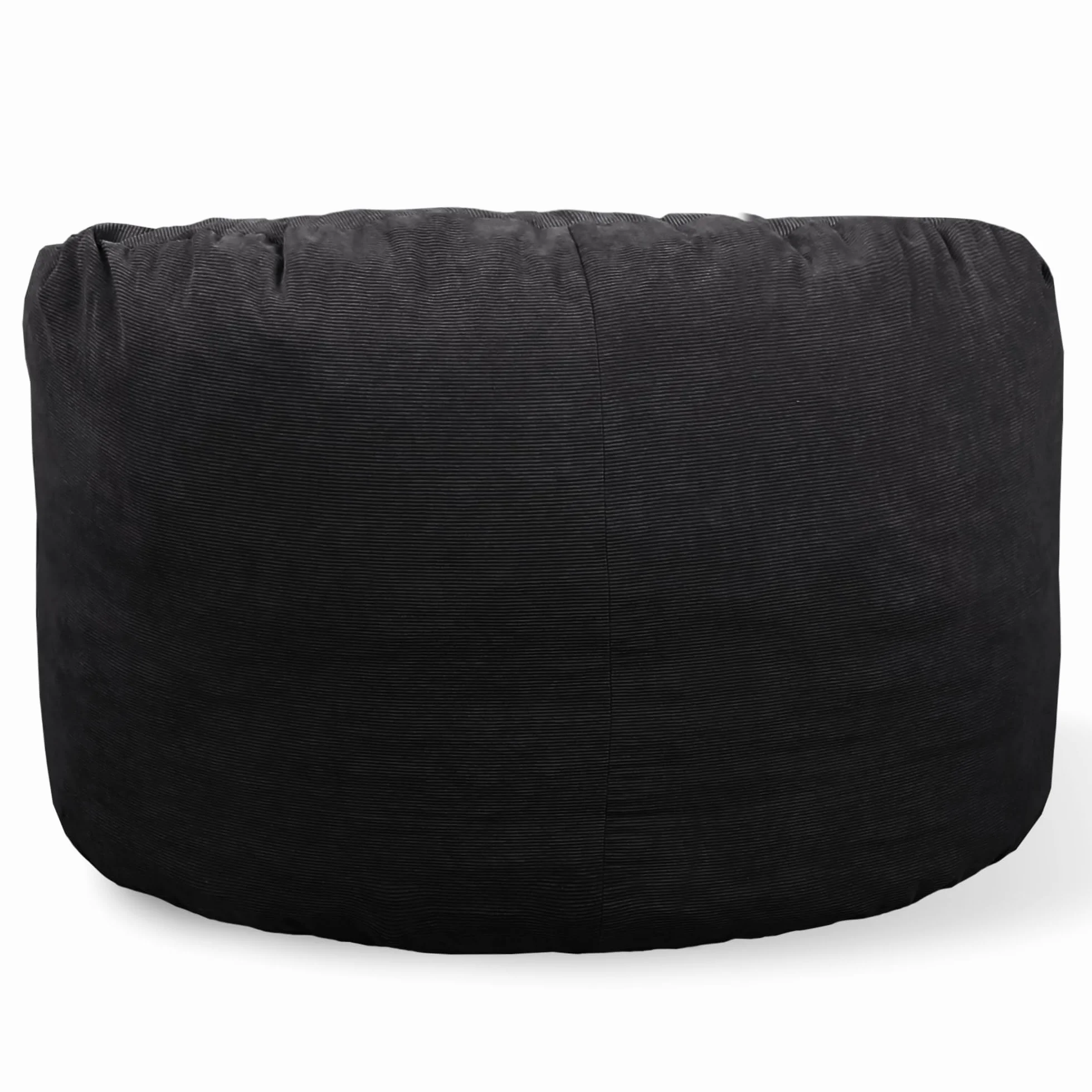Giant Pear Beanbag 100cm Ultra wygodny sztruks wypełniony rozdrobnionymi fotelami z pianki Krzesło Sofa (niebieski)…