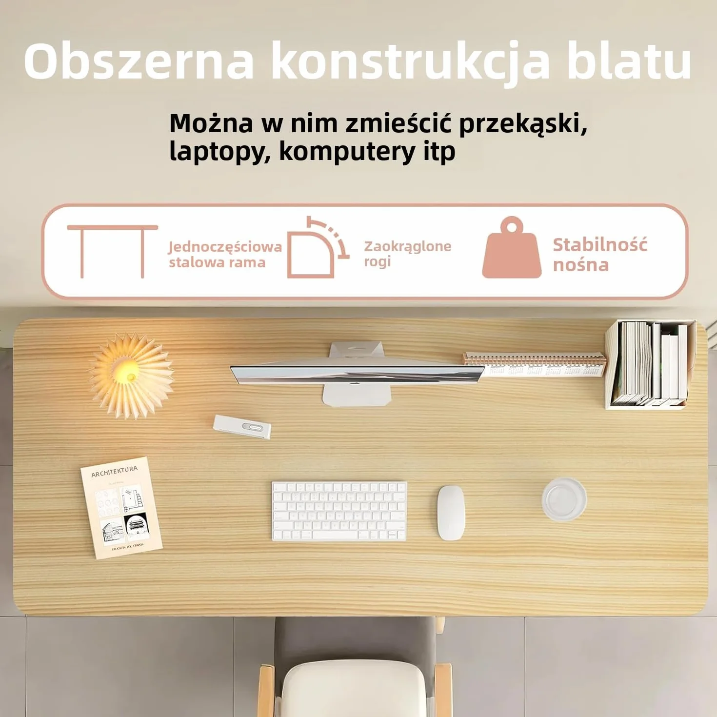 Miejsce pracy komputerowej bez montażu, biurko do nauki i oszczędzające miejsce, składany stół do salonu, biura domowego