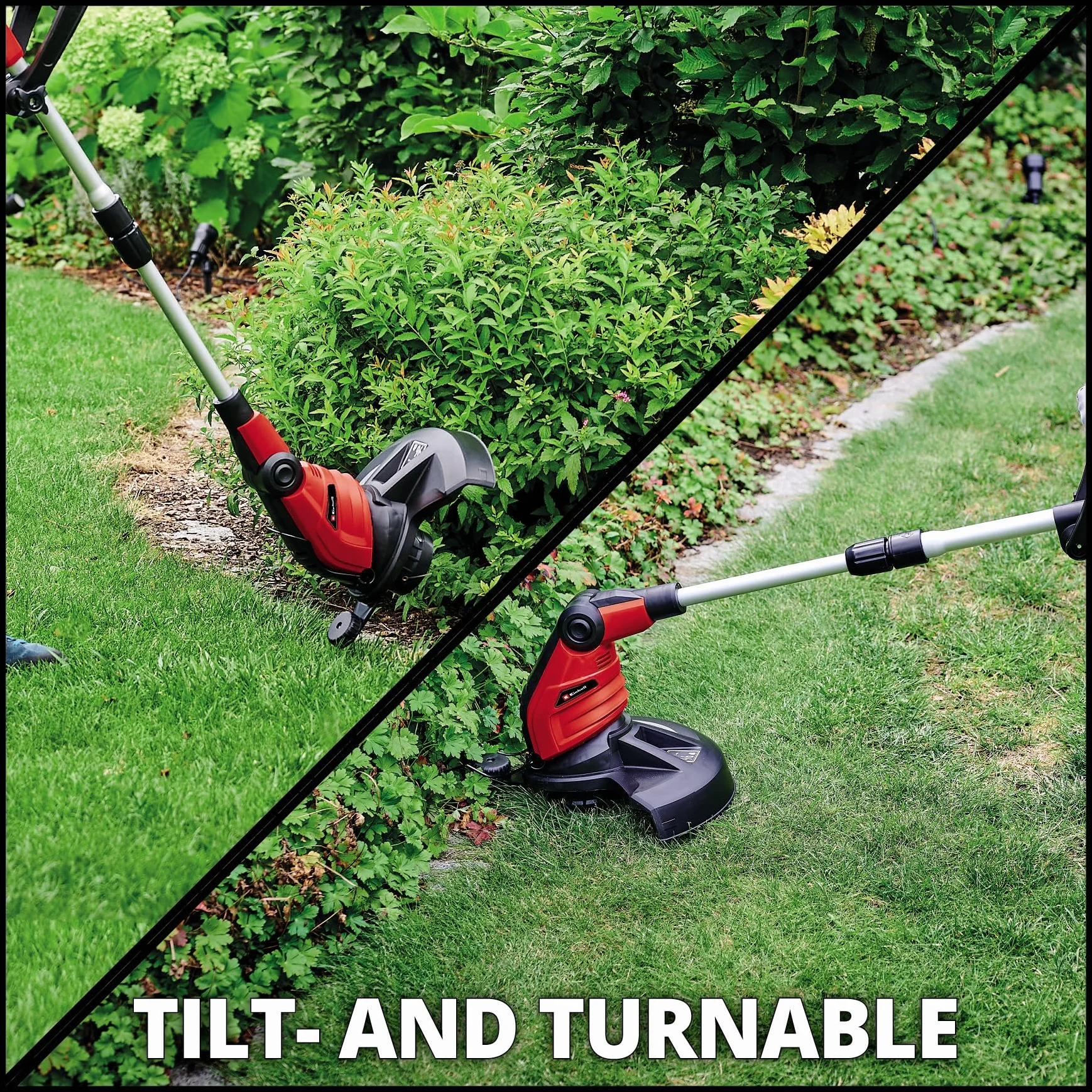 Einhell Gc-Et 4530 Podkaszarka do Trawy, Czerwony/Czarny, 30 cm