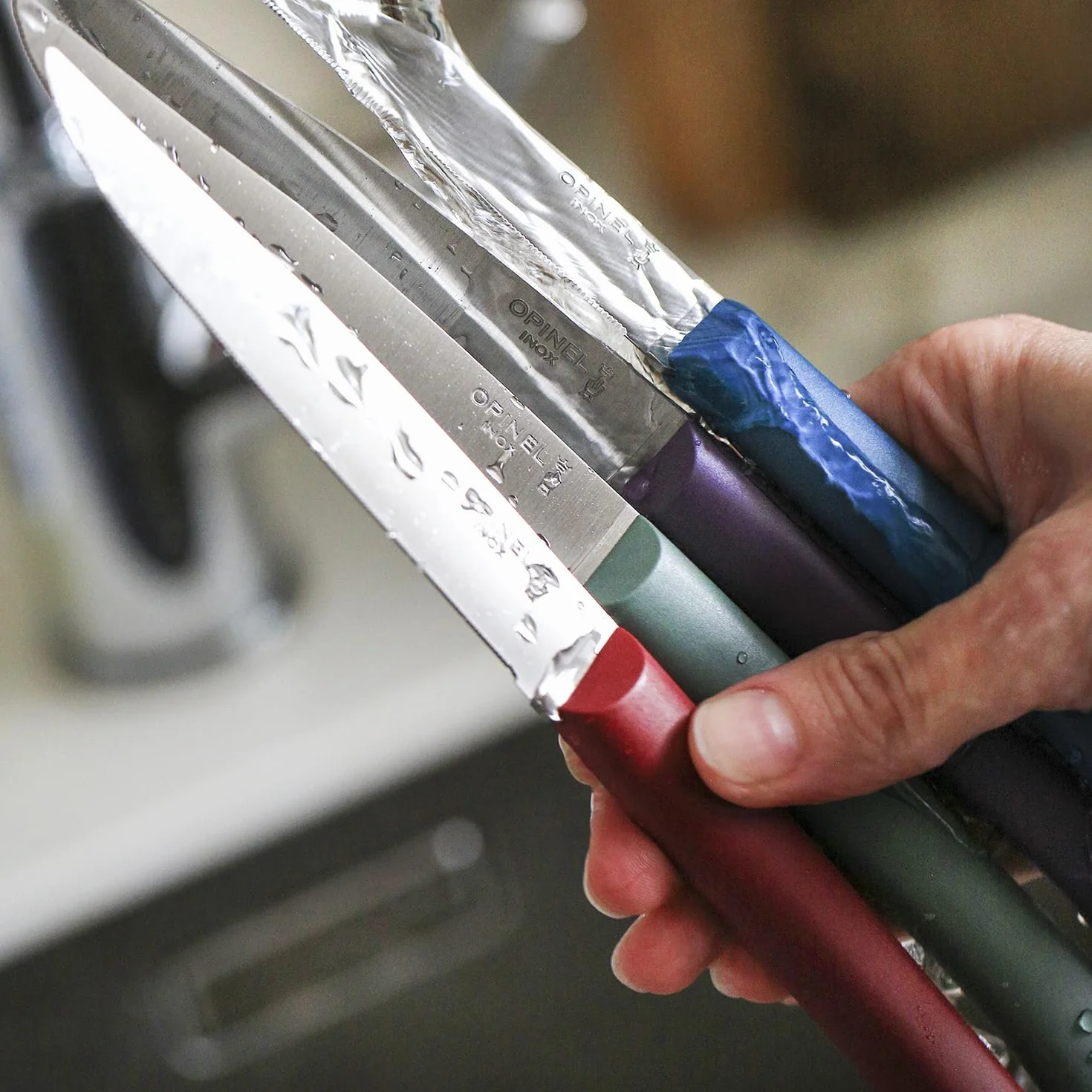 Opinel 254501 zestaw noży stołowych, stal