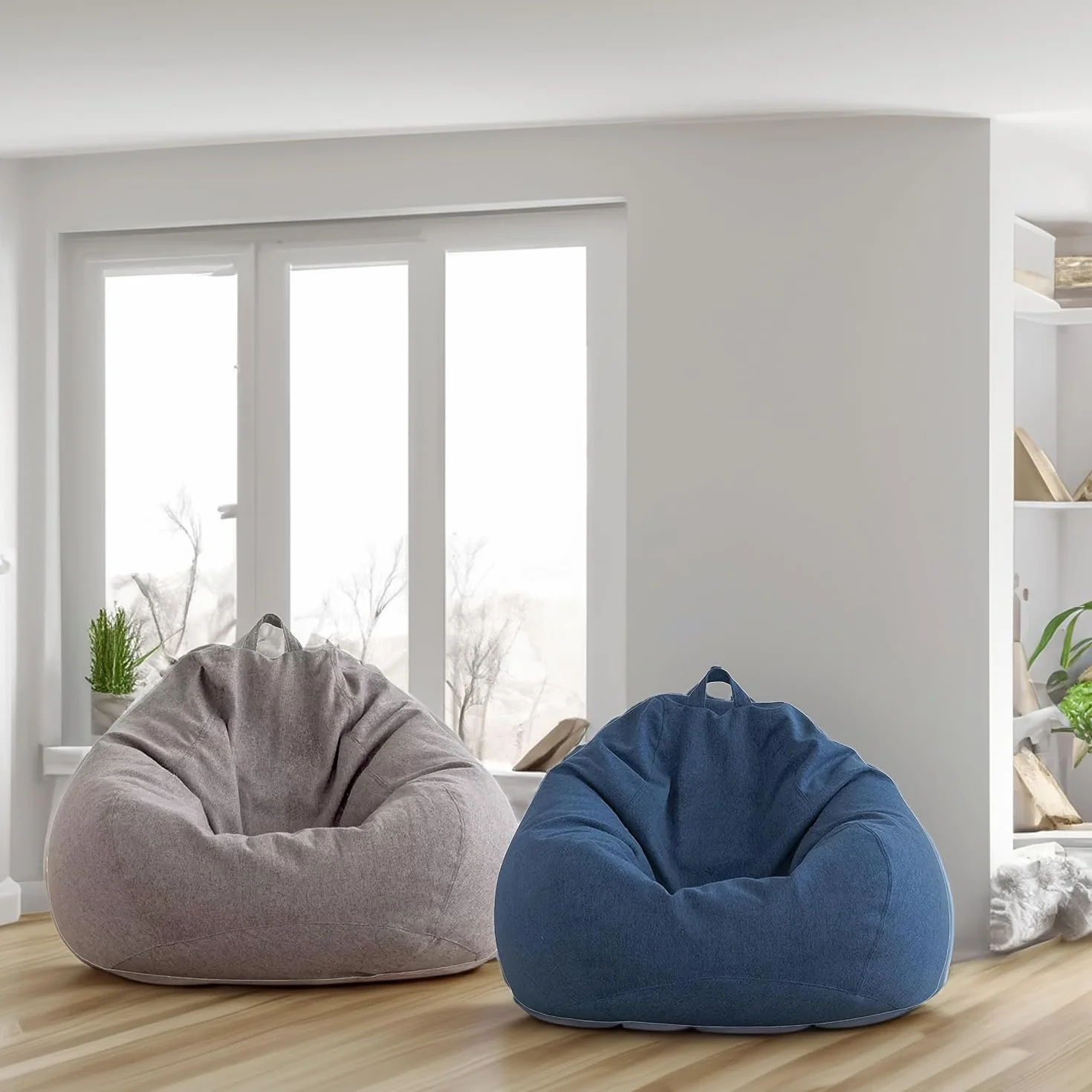 Pufa Worek Sako Siedzisko Pufa do Siedzenia 250L EPS Granatowa