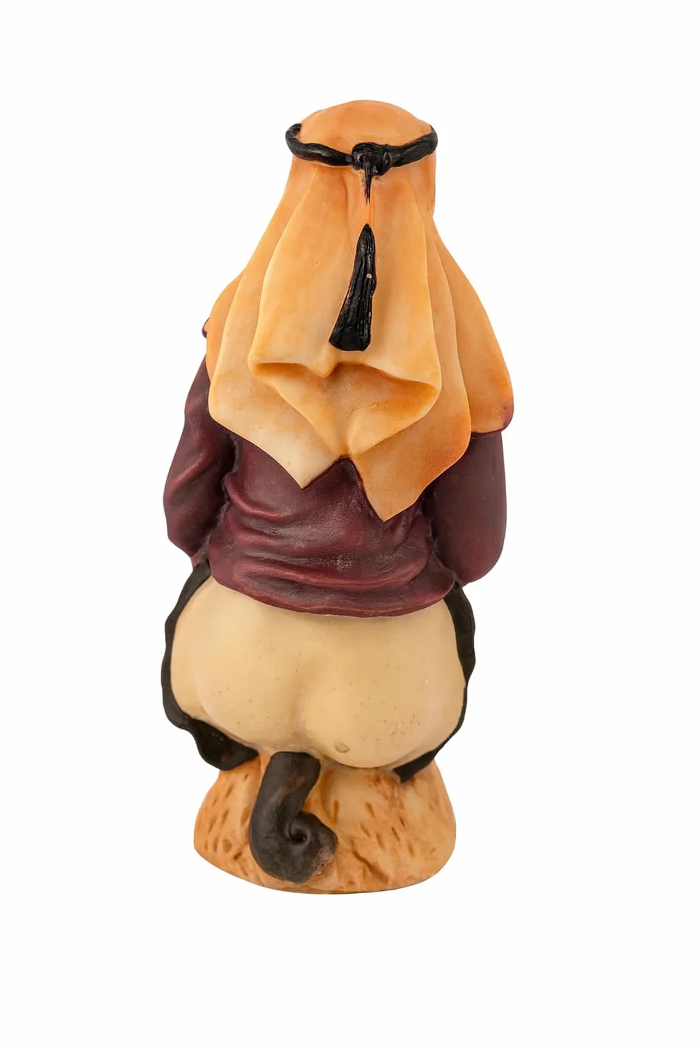 Caganer lub caganet belen. Ulubieniec figurek do szopki. Bożonarodzeniowa ozdoba do szopek Bożonarodzeniowa figura cagon belen.