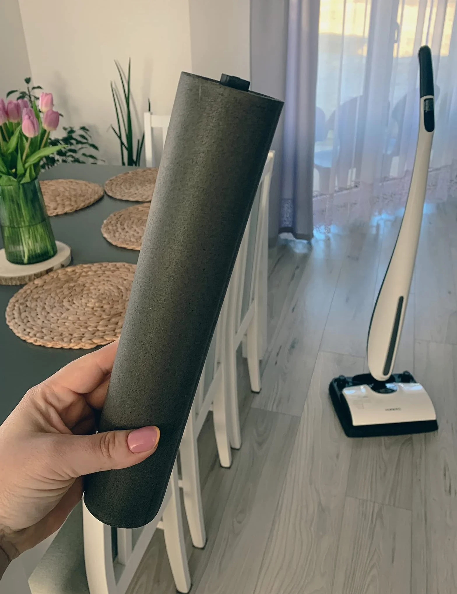 HIZERO Wałek czyszczący F803 & F801 Bionic elektryczny mop, zalecana wymiana co cztery miesiące.