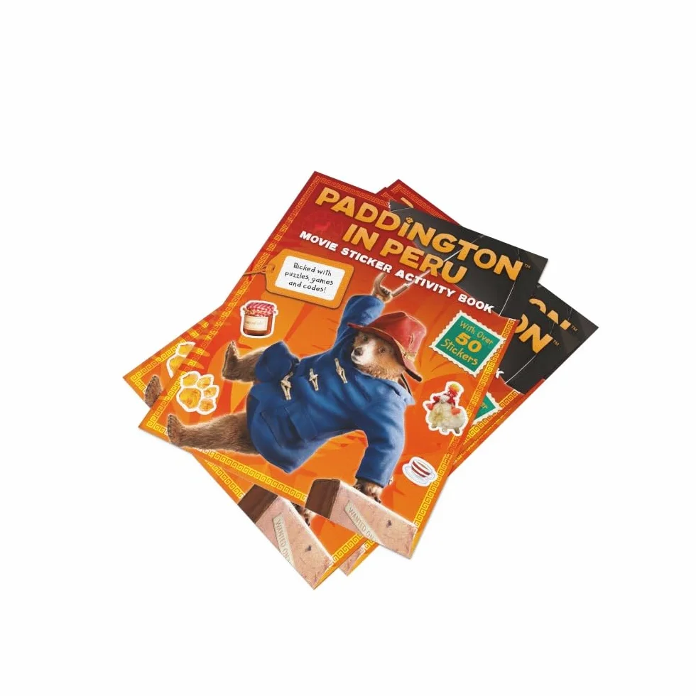 Paddington in Peru: Movie Sticker Activity Book: The official sticker activity book of the third Paddington movie!