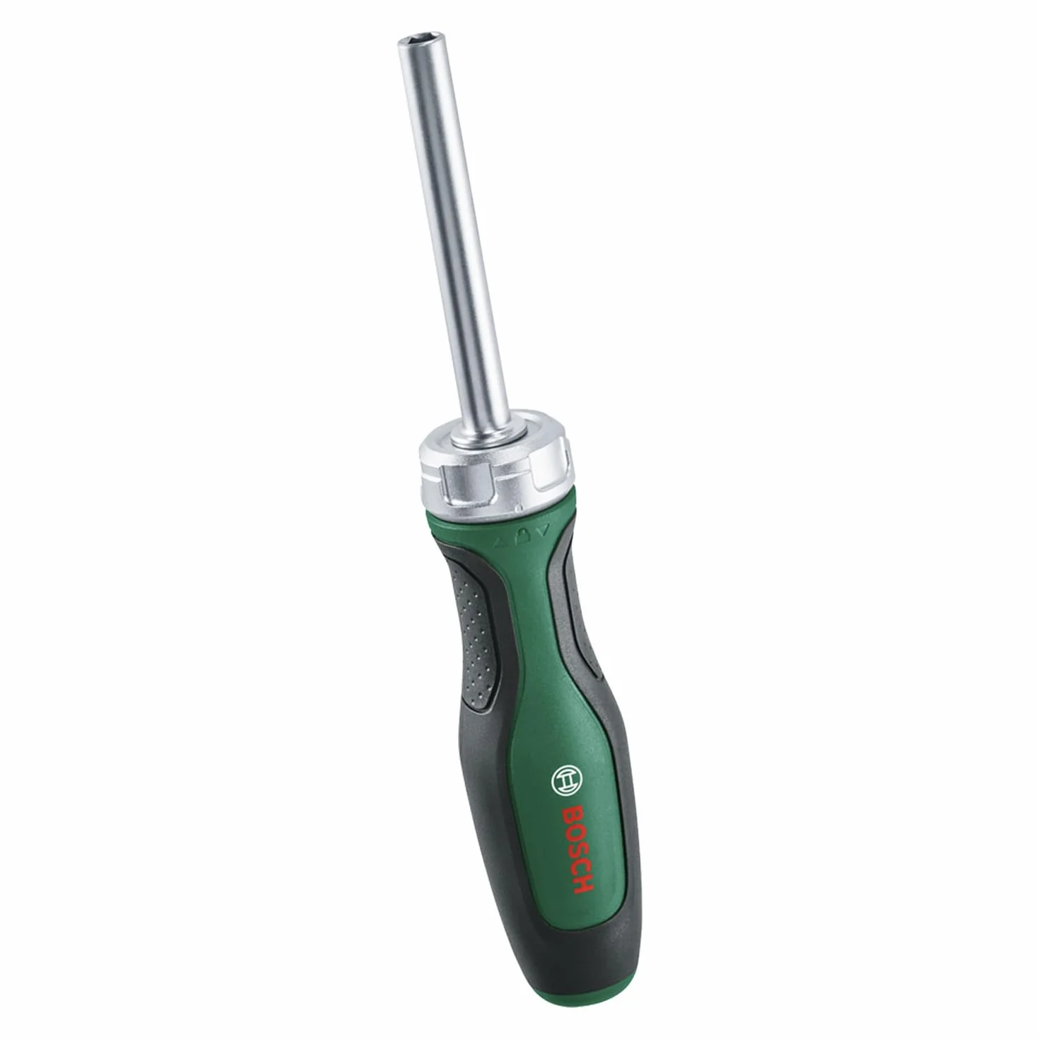 Bosch wkrętak z grzechotką (wkrętak z grzechotką oferujący wys. moment obr. 36 Nm i zapewniający efekt. wkręcanie, 36-zębowa przekładnia, magn. uchwyt do końcówek, ergon. miękka. rękojeść Softgrip)