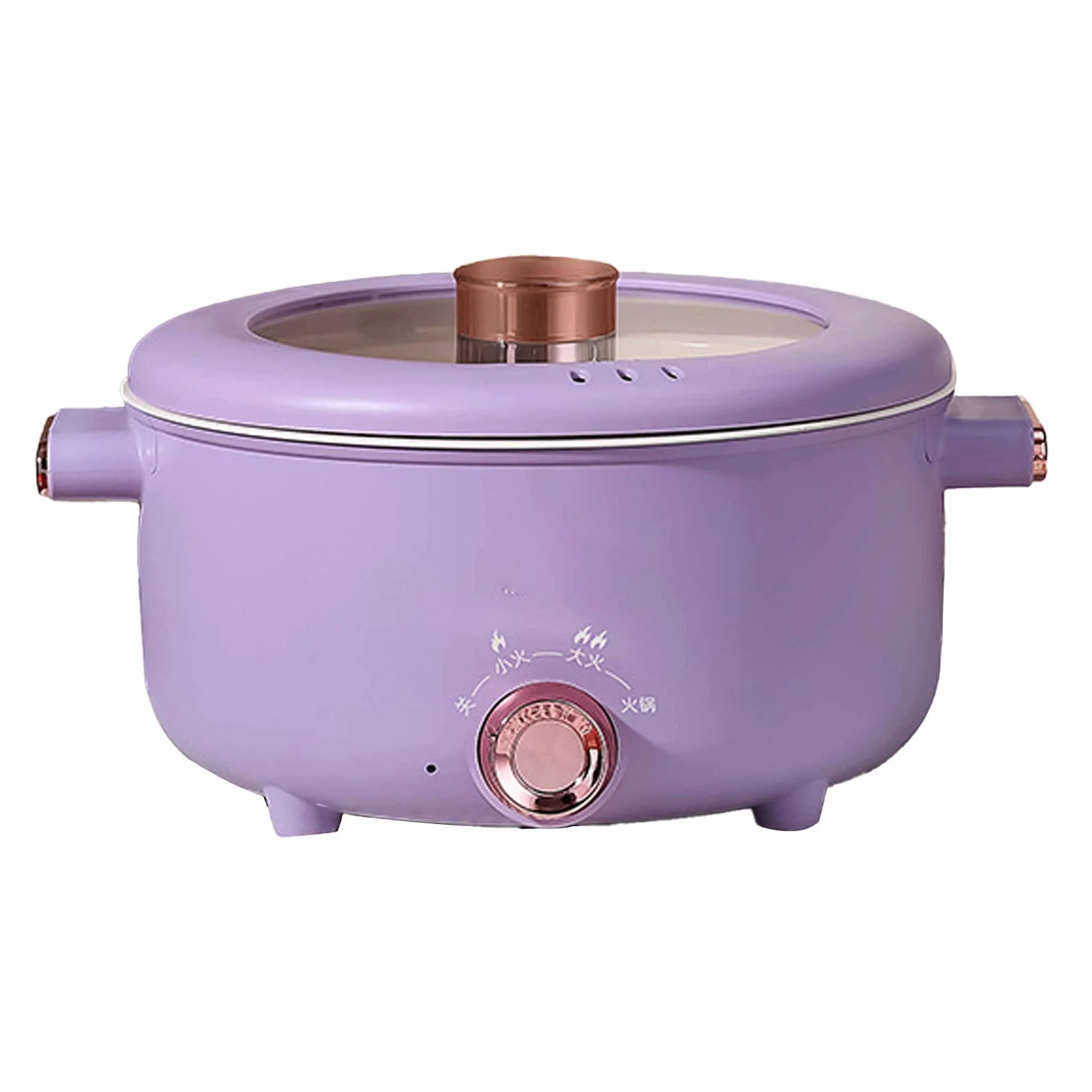 Garnek Elektryczny 1000W 220V 3,5L Emalia Ceramiczna na Kemping