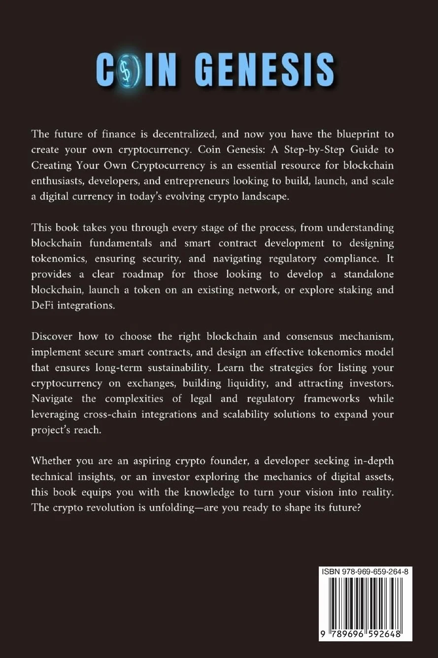 Coin Genesis: A Step-by-Step Guide to Creating Your Own Cryptocurrency