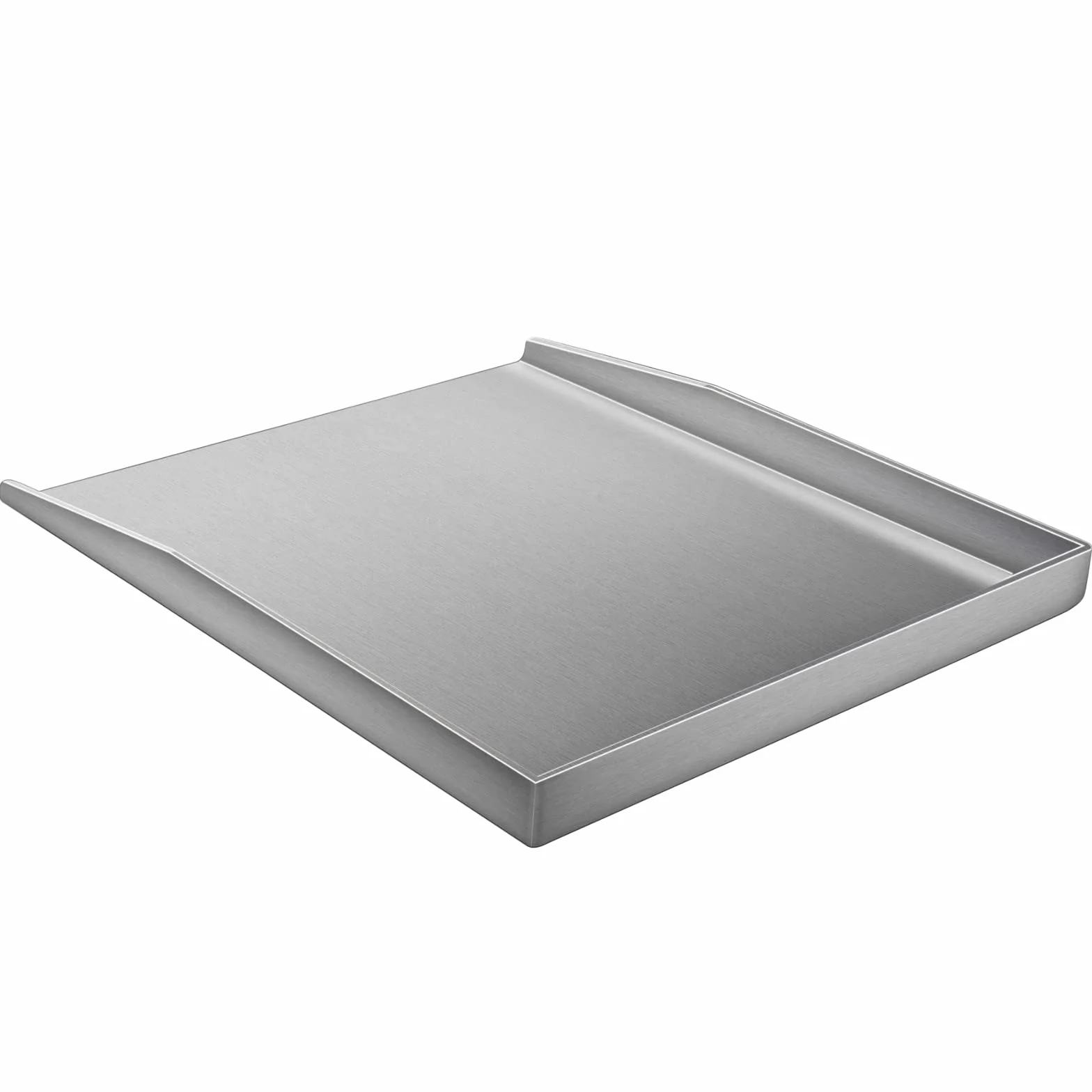 Uniwersalna płyta grillowa Plancha ze stali nierdzewnej 27x20CM Uniwersalna płyta grillowa BBQ Plancha pasująca do grilla gazowego Weber i grilla na węgiel drzewny, prostokątna, masywna
