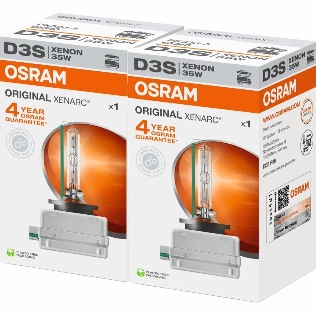 Osram 66340HBI Xenarc 35W D3S PK32D-5 4600K HID Xenarc foco de xenón (zestaw 2)