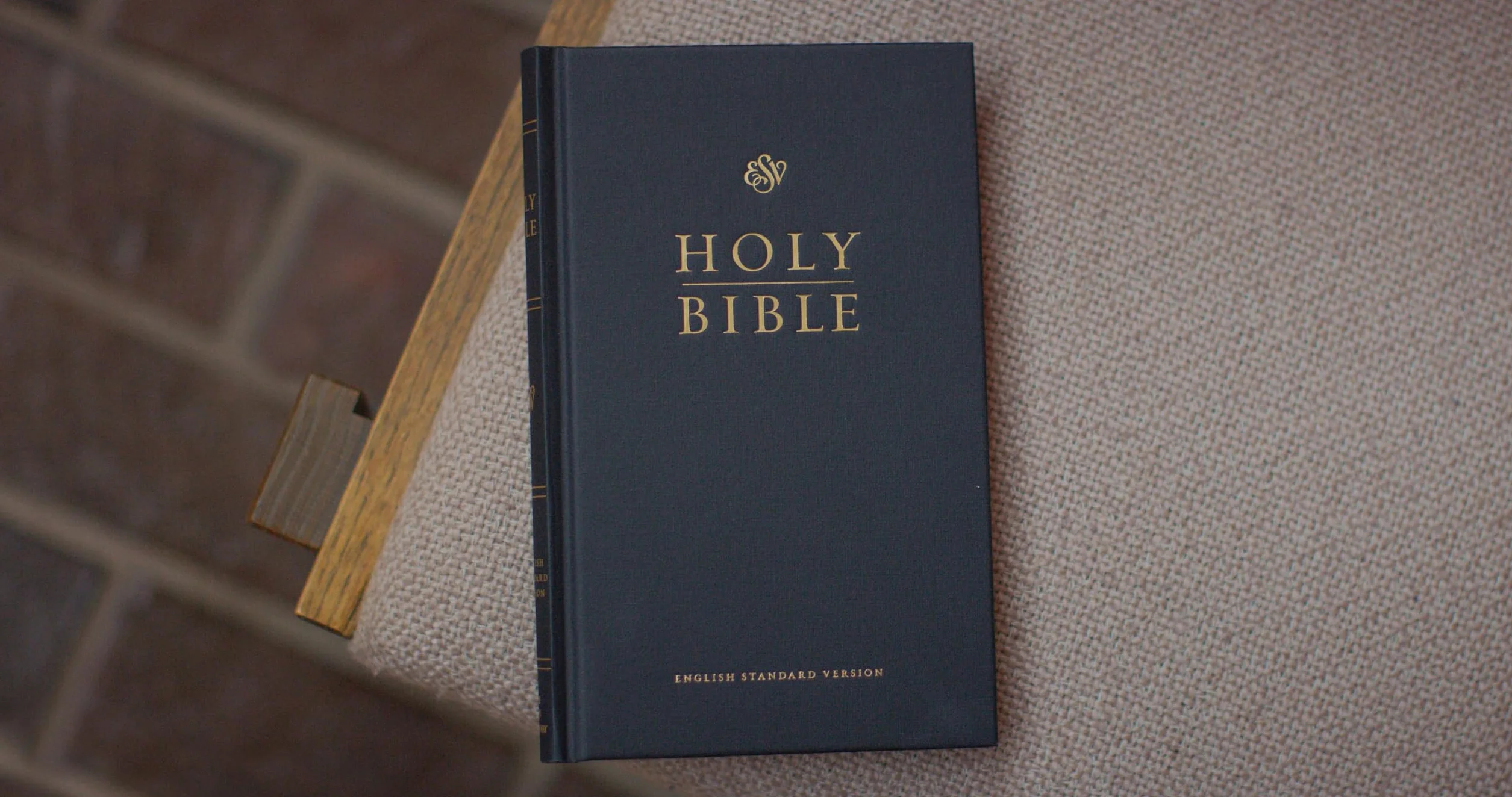 ESV Church Bible (Hardcover, Black)