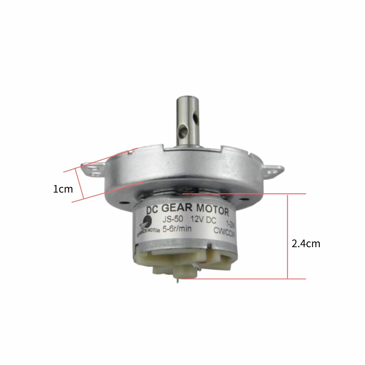 CHANCS JS-50 24V 2RPM DC Gear Motor Electric Motor Synchronous Motor