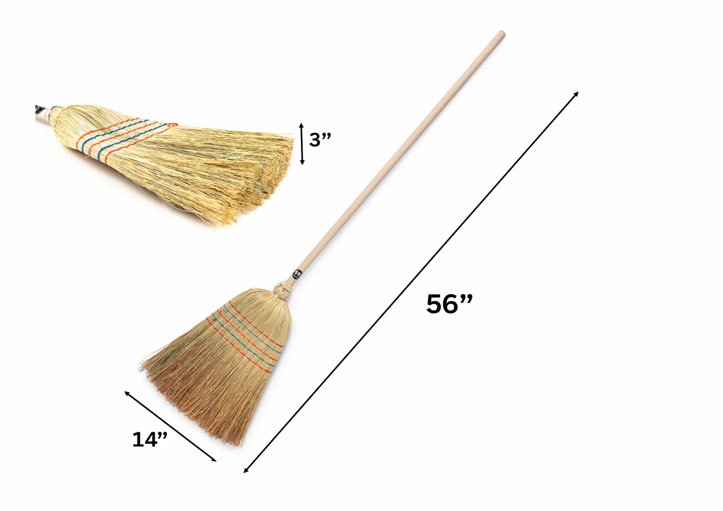 Mendi miotła ogród naturalna 146 cm 900 gr