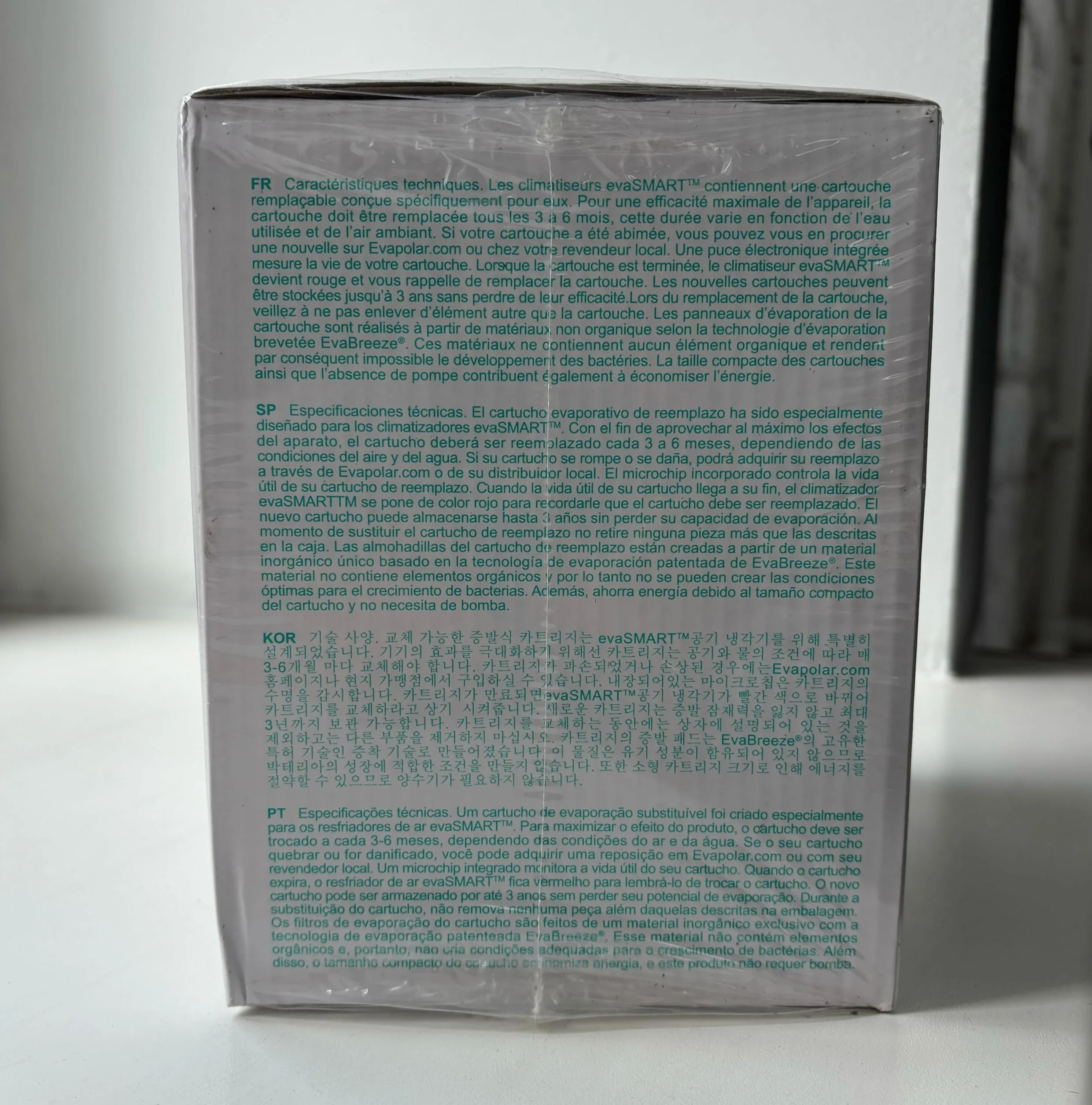 Nawilżacz powietrza z funkcją chłodzenia Evapolar evaSMART (EV-3000) Cartridge