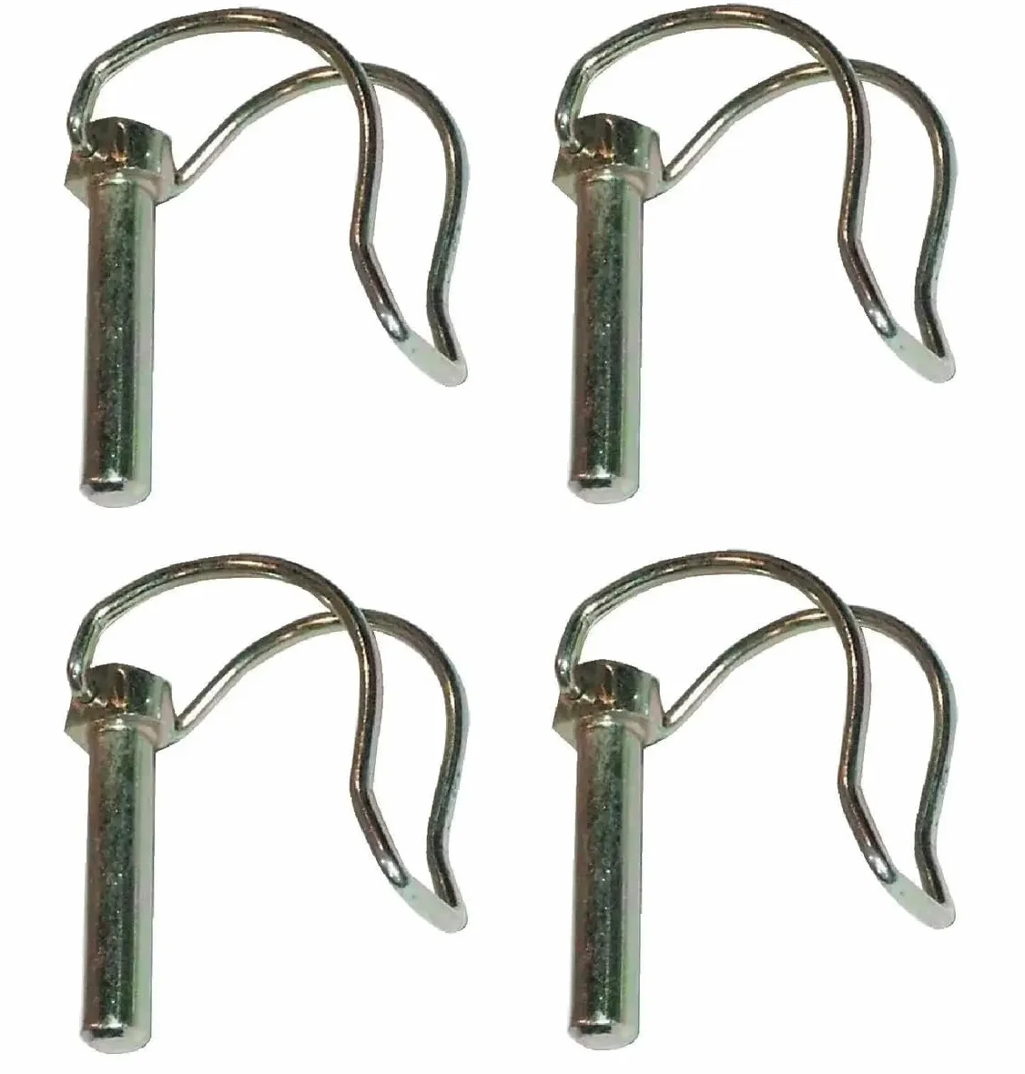 cyclingcolors 4 x zawleczka składana 8 x 45 mm trzpień zabezpieczający wtyczka składana ocynkowana galwanicznie kosiarka traktor
