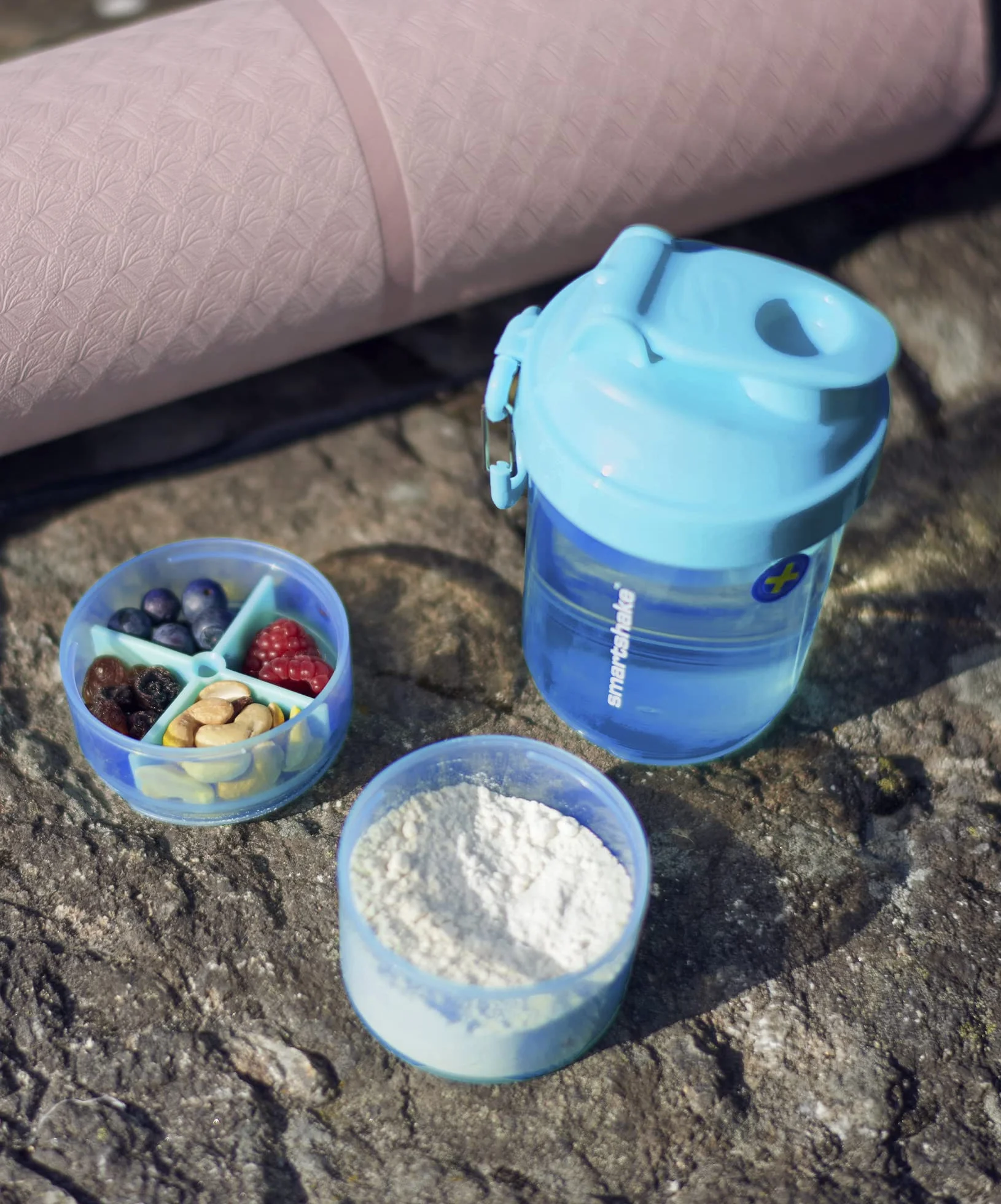 Smartshake O2GO ONE Shaker Suplement, Deep Rose