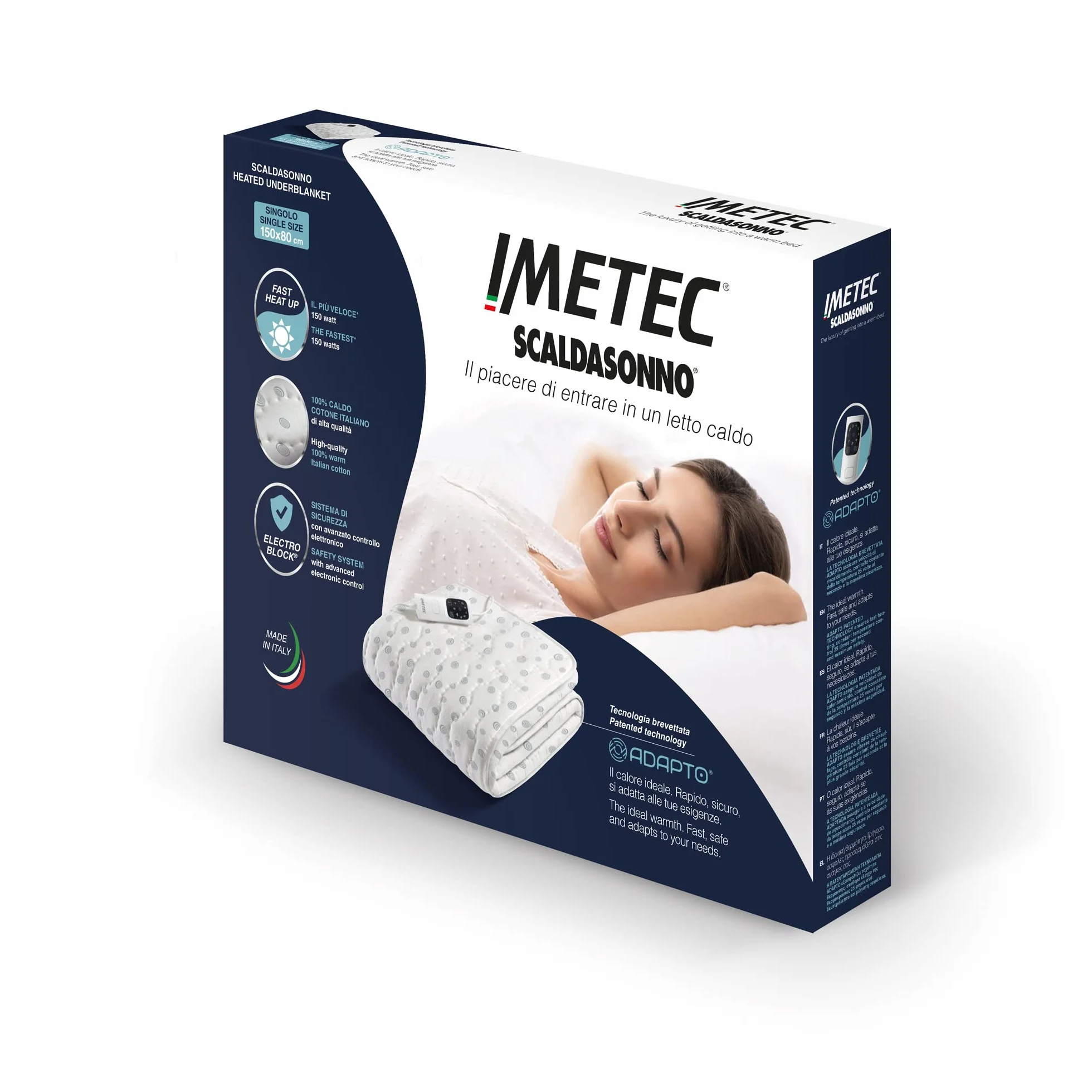 Imetec Scaldasonno Adapto - 1400 g