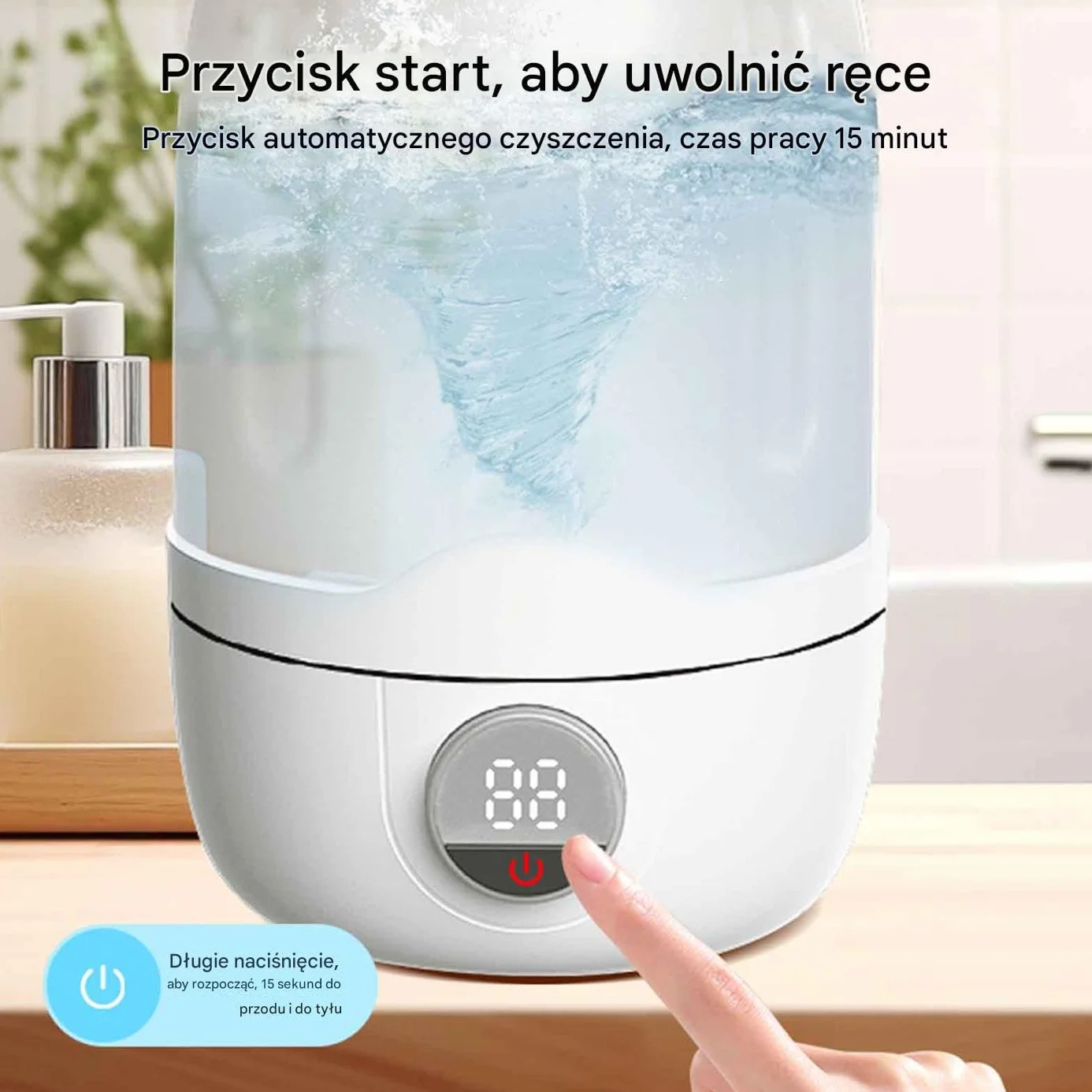 Portable Mini Washing Machine, Rechargeable Laundry Washer Cup, Camping Laundries Machine, Compact Wash Solution for Baby Clothes, Towels, Socks, Bras, 8.27 inches, Pink, White
