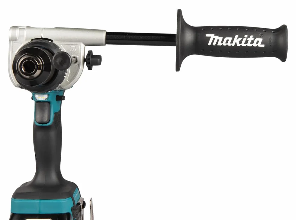 Makita DHP492Z 18V Li-ion LXT bezszczotkowa wiertarka kombi, baterie i ładowarka nie są dołączone, niebieski/czarny