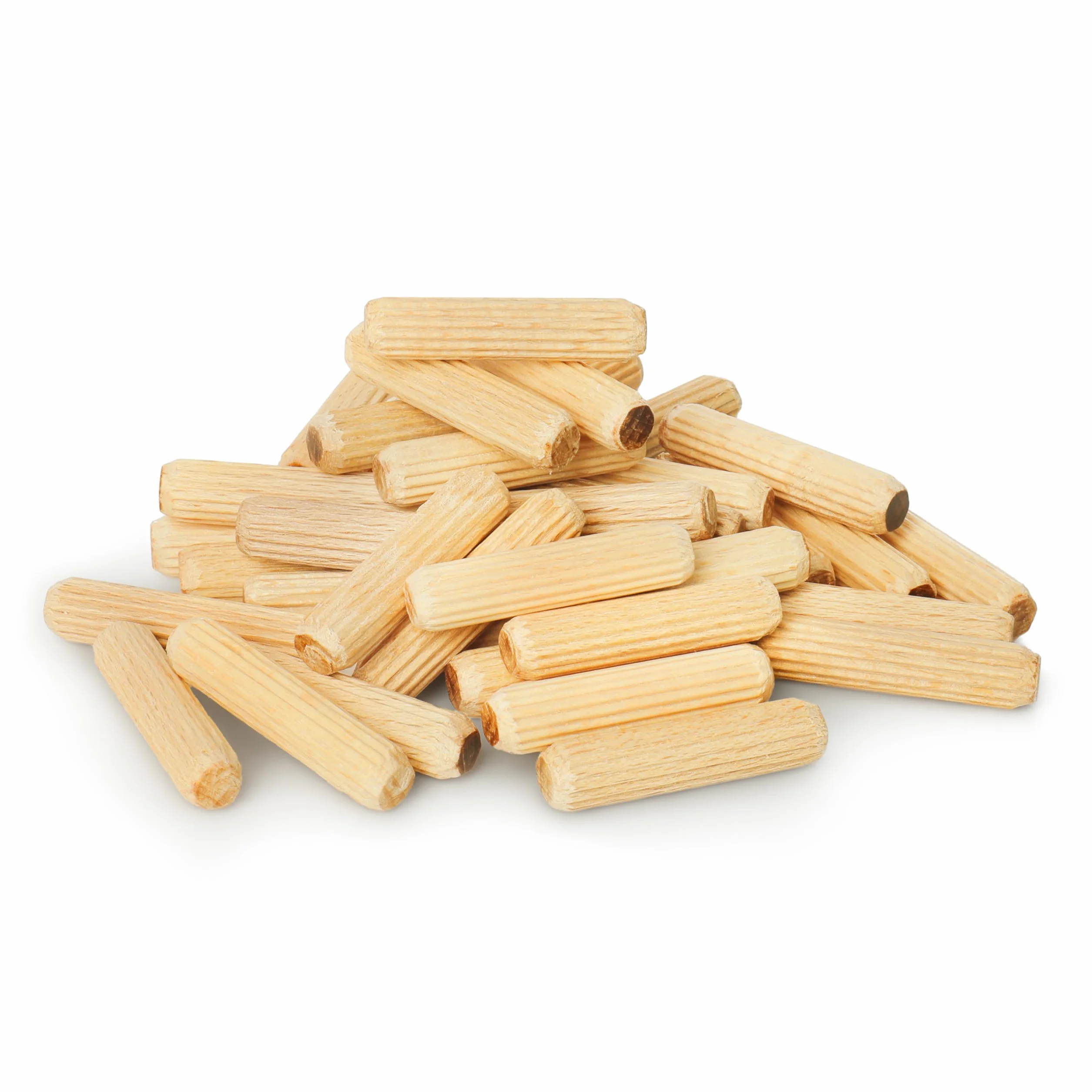 Tolux Kołek drewniany 8x35 [mm] 100 sztuk, kołki ryflowane z litego drewna, wykonane z wysokiej jakości drewna bukowego wg normy DIN 68150
