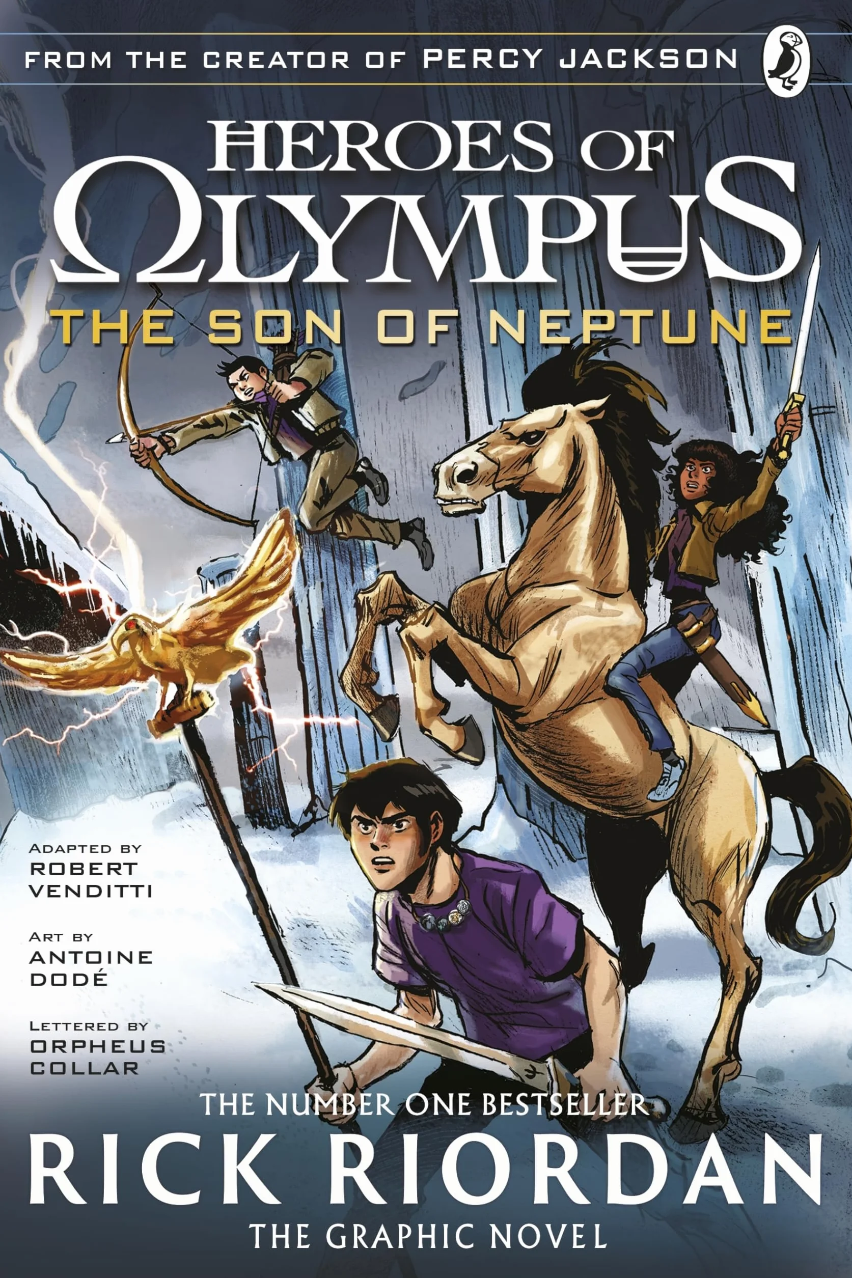 The Son of Neptune: The Graphic Novel (Heroes of Olympus Book 2)
