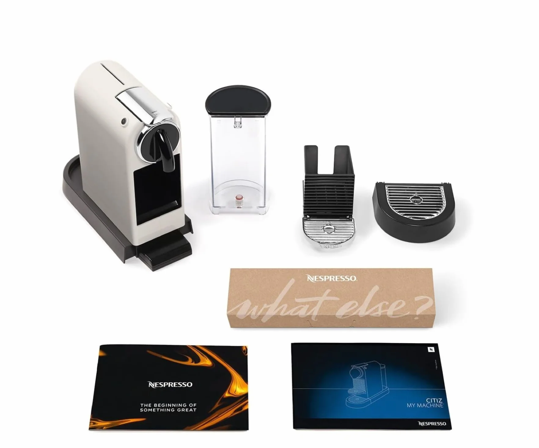 Nespresso Citiz En 167.W Ekspres do Kawy, Biały / Kremowy, 1260.0W 230.0V