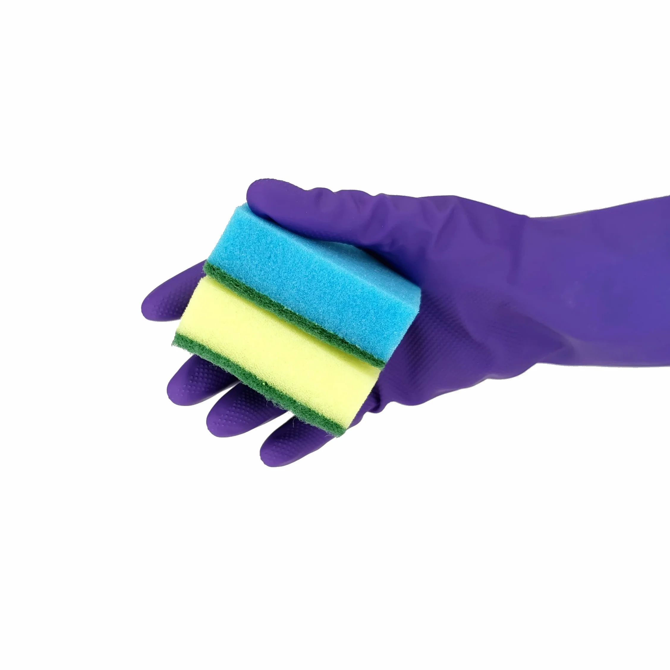 D.RECT Zestaw 10 Szt. Gąbek Kuchennych – Dwustronne Gąbki do Garnków – Uniwersalne Gąbki MIDI – Wymiary 75 x 50 x 28 mm – Wielokolorowe