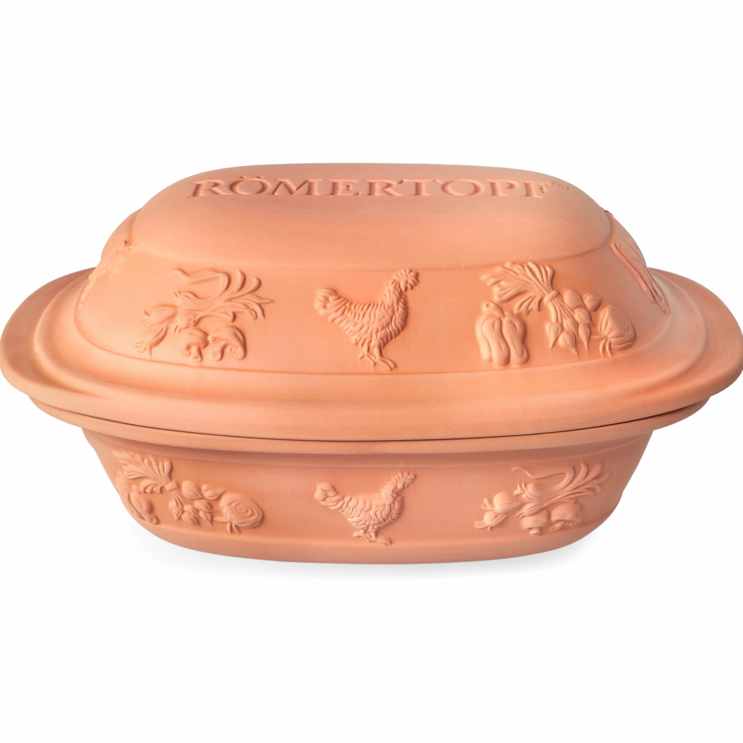 Römertopf Rustico Ceramiczny Parowar z Naturalnej Gliny 5 Litrów na 6 Osób