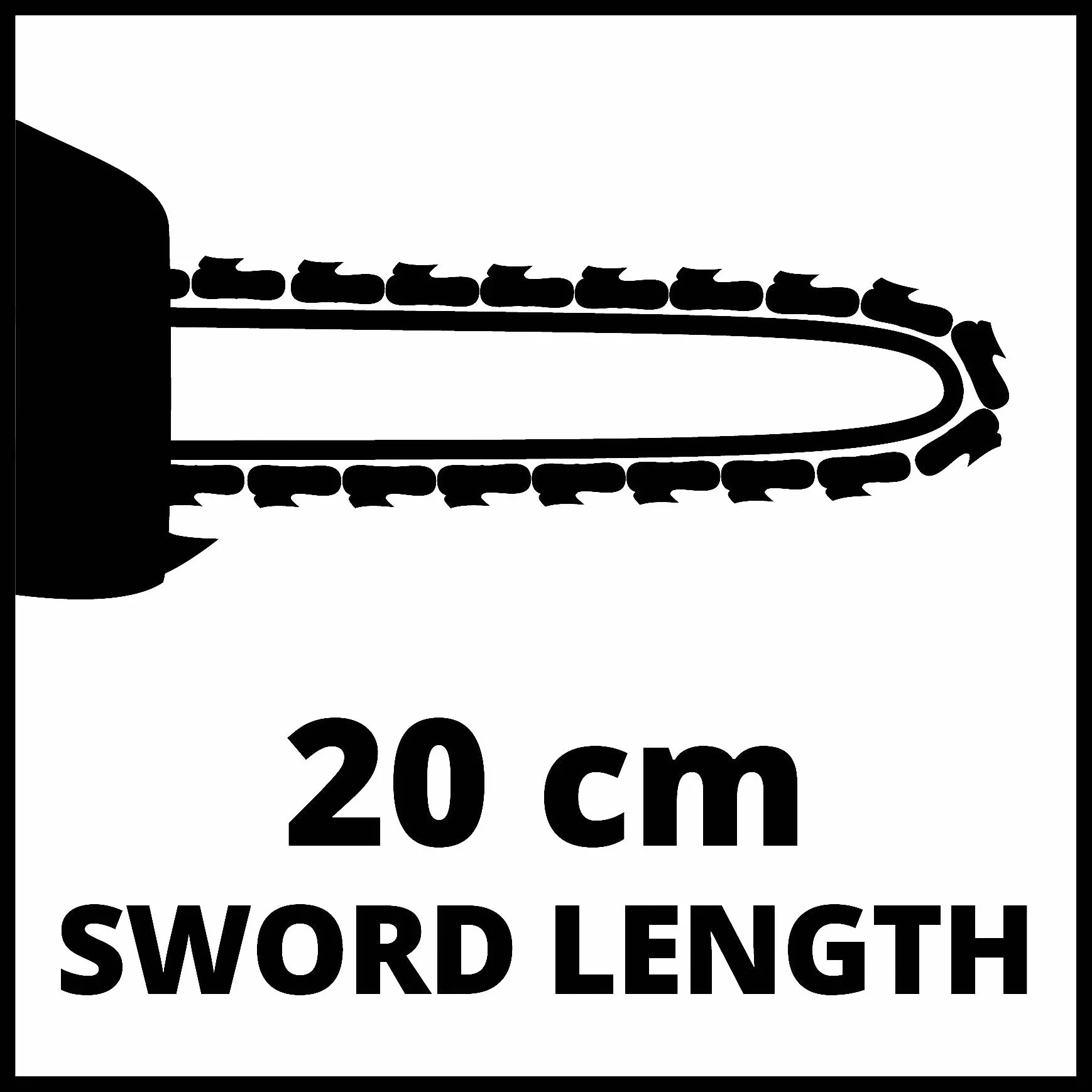 Einhell Gc-Lc 18/20 Li T-Solo Piła, Czerwony/Czarny, ‎202,5 x 20 x 8 cm; 3,35 kg