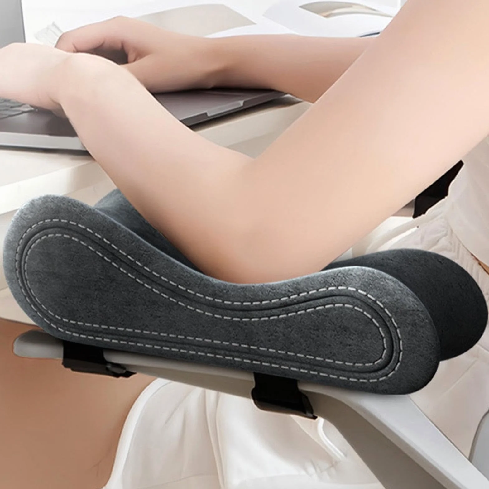 Chair Arm Pads | Chair Arm Rest Pads | Armrest Support Pads | Chair Arm Comfort | Ergonomic Chair Pads | Comfortable Armrest Pads for Most Office Chairs