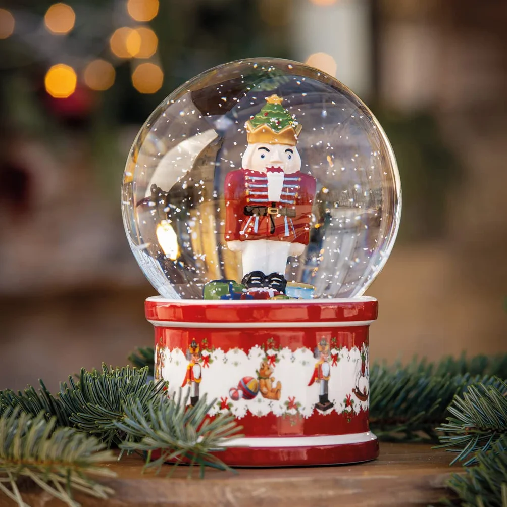 Villeroy & Boch Christmas Toys Kula Śnieżna 13 cm Wielokolorowa