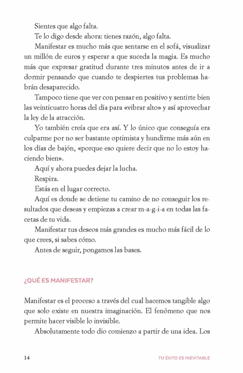 Tu Éxito Es Inevitable / Your Success Is Inevitable: Manifiesta lo que deseas y mereces en todas las áreas de tu vida
