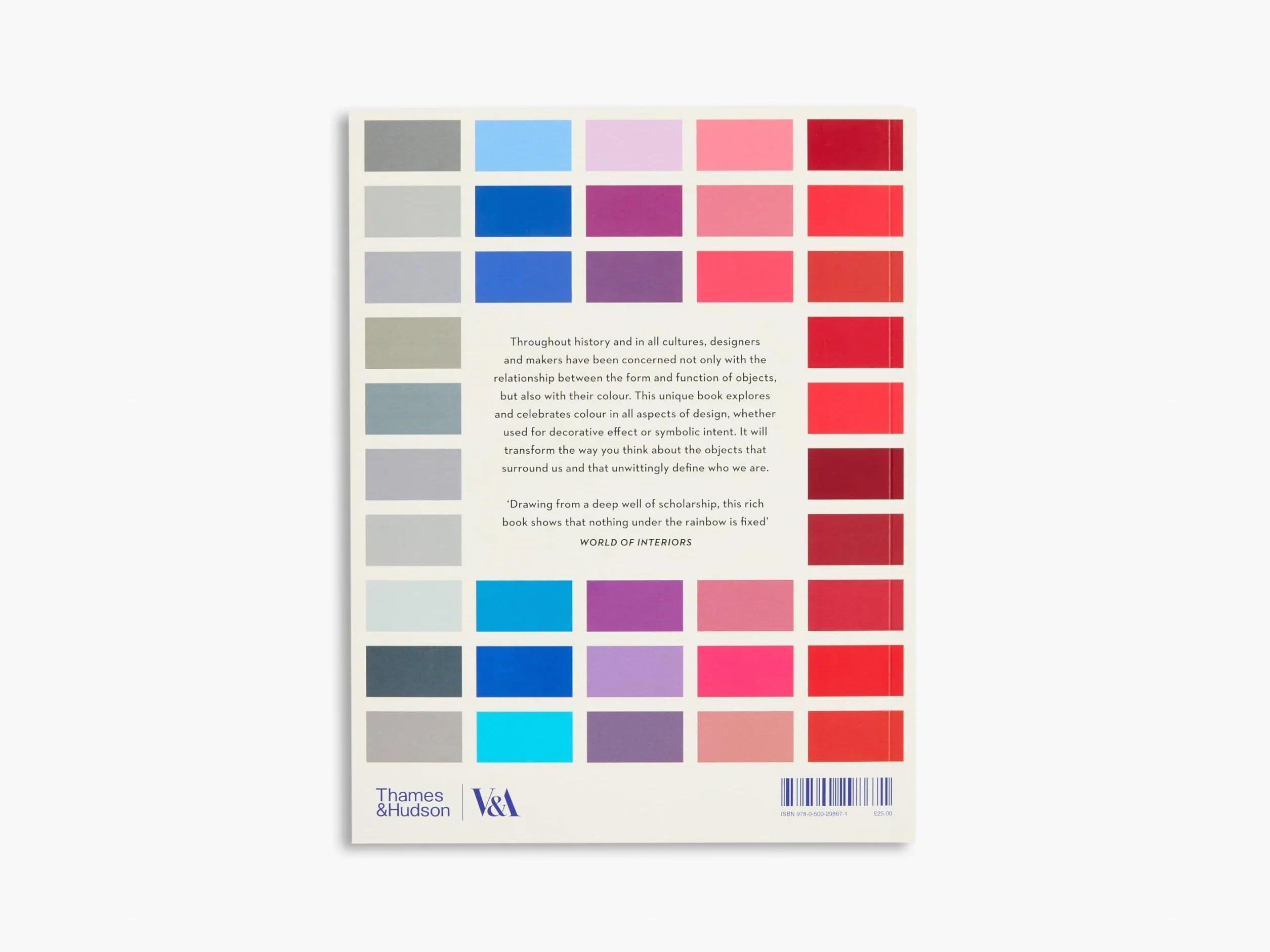 The V&A Book of Colour in Design (paperback) /anglais
