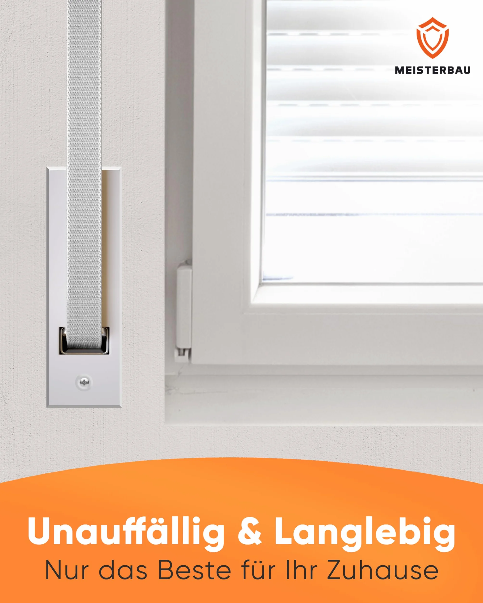 MEISTERBAU - Zwijaczka do rolet podtynkowa [Wykonano w Niemczech] - Zwijaczka do rolet z osłoną - Zwijaczka do rolet 23mm [bez taśmy]