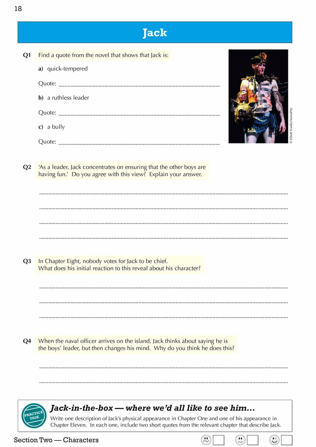 GCSE English - Lord of the Flies Workbook (includes Answers)