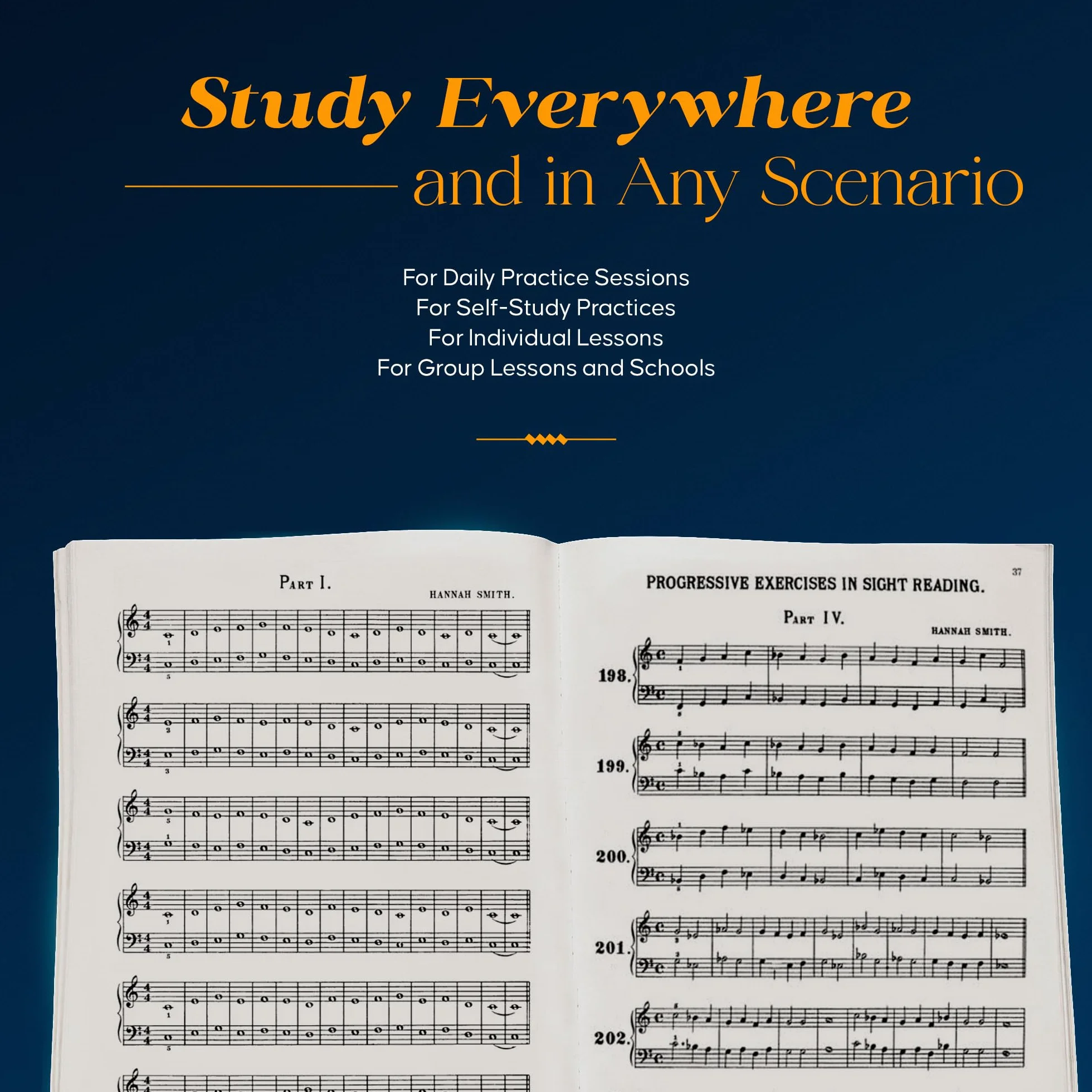 Hannah smith: progressive sight reading exercises for piano piano