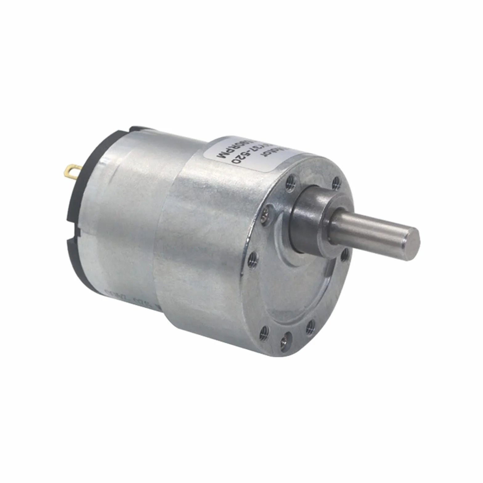 Silnik redukcyjny JGB37-520 silnik przekładniowy mikro-DC, odpowiedni do okapu kuchennego Smart WC, małego silnika, 12 V-24 V, silnik elektryczny obrotowy zmienny (kolor: 24 V/7 RPM)
