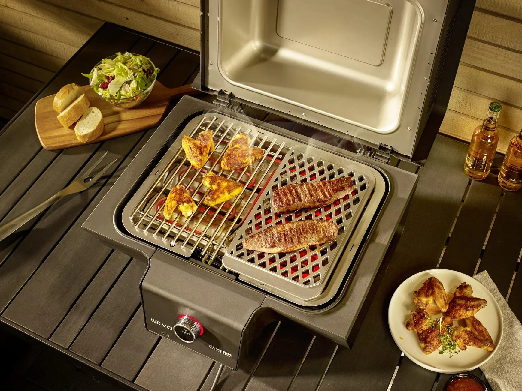 Severin - SEVO SEVO ZB 8182 grill żeliwny