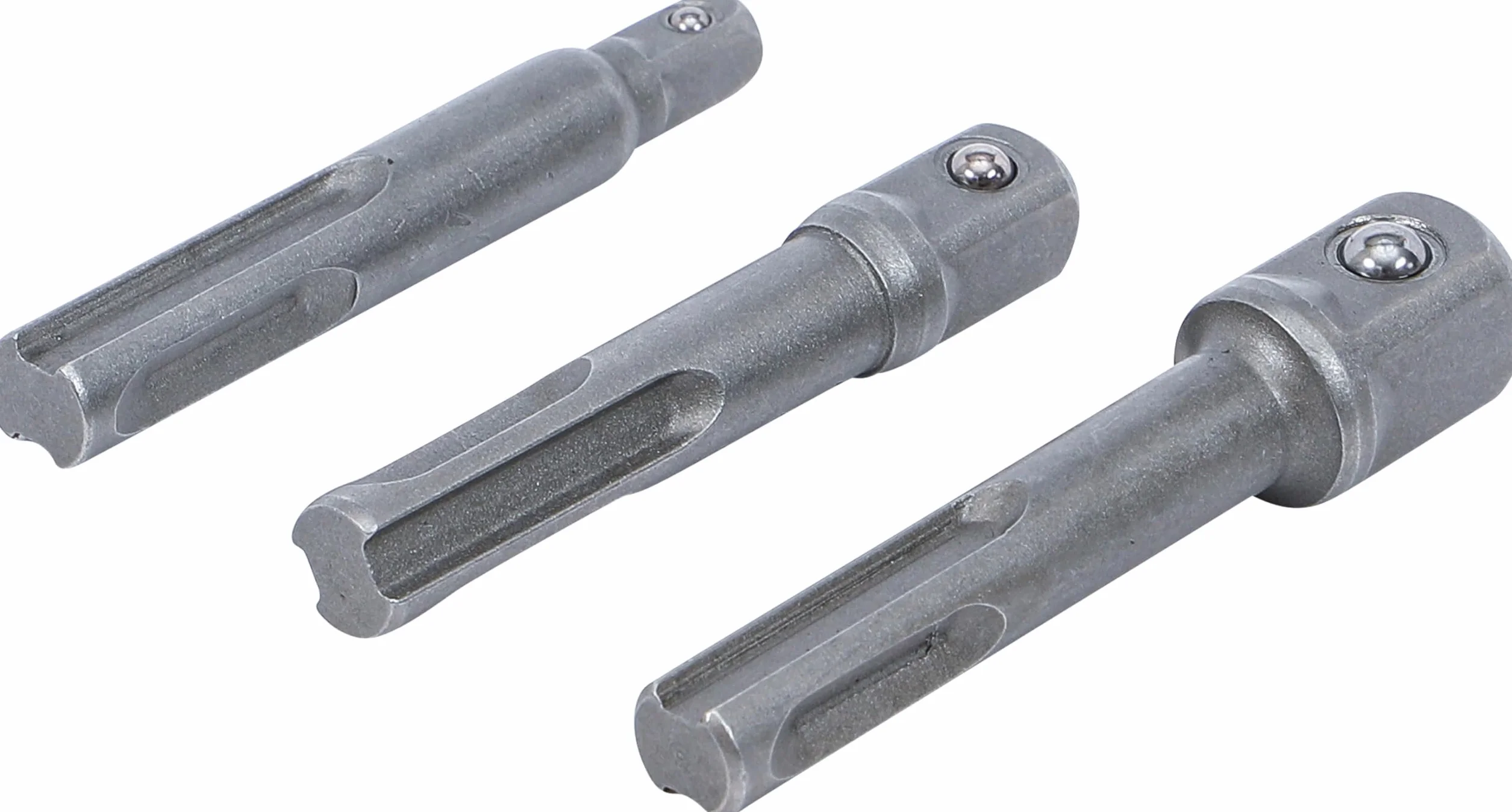 BGS 8214 | Zestaw adapterów | czworokąt zewnętrzny SDS 6,3 mm (1/4"), 10 mm (3/8"), 12,5 mm (1/2") | 3 szt.