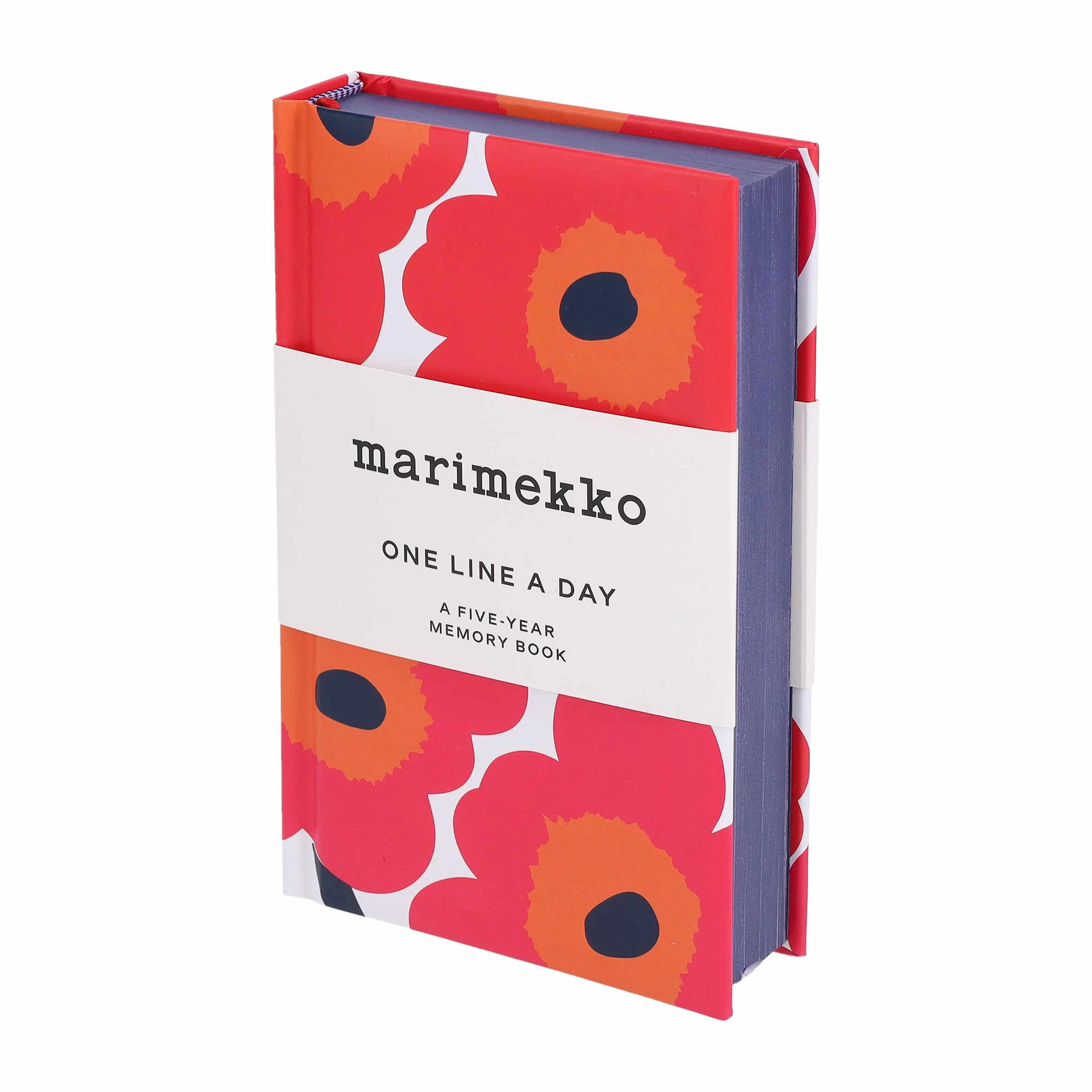 Marimekko One Line a Day (Red Unikko): A Five-Year Memory Book