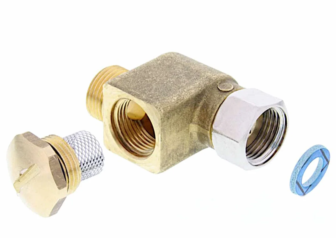 Blancow Filtr 3/8" Złoty