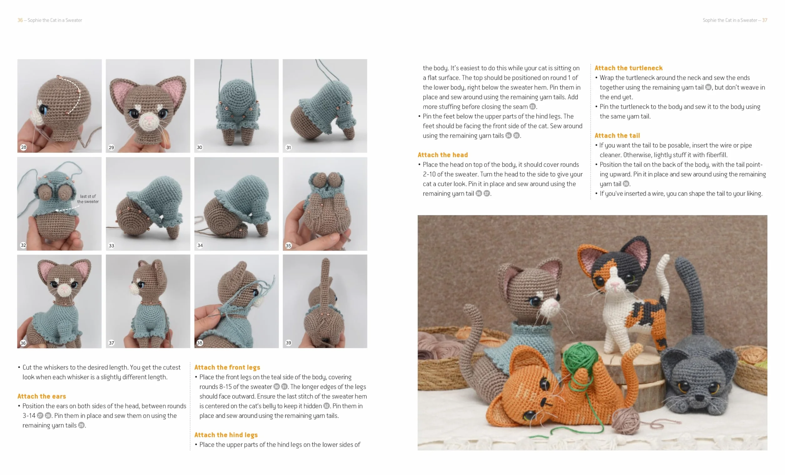 Crochet Cats & Dogs: 15 Amigurumi Patterns for Pet Lovers