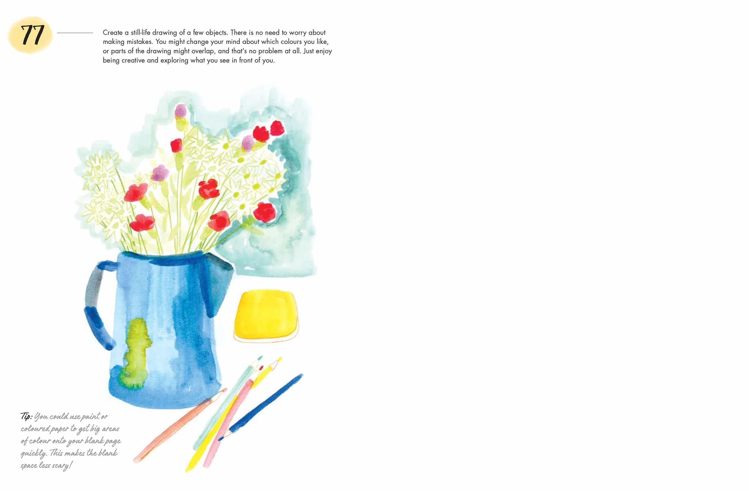 365 Days of Feel-Good Art: For Self-Care and Joy, Every Day of the Year