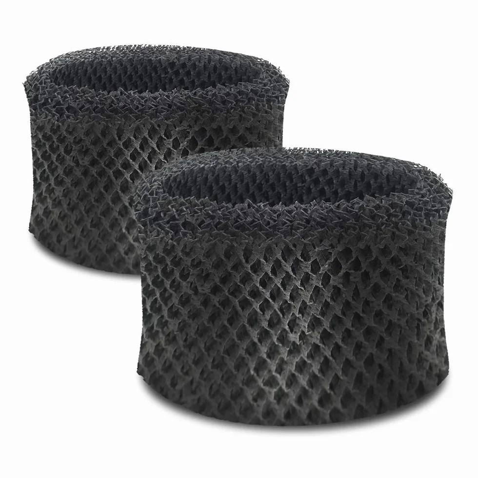 YanBan 2 szt. zamienny filtr odprowadzający nawilżacz do Philips HU4801 HU4802 HU4803 części nawilżacza nawilżacza, czarny nawilżacz powietrza z filtrem HEPA