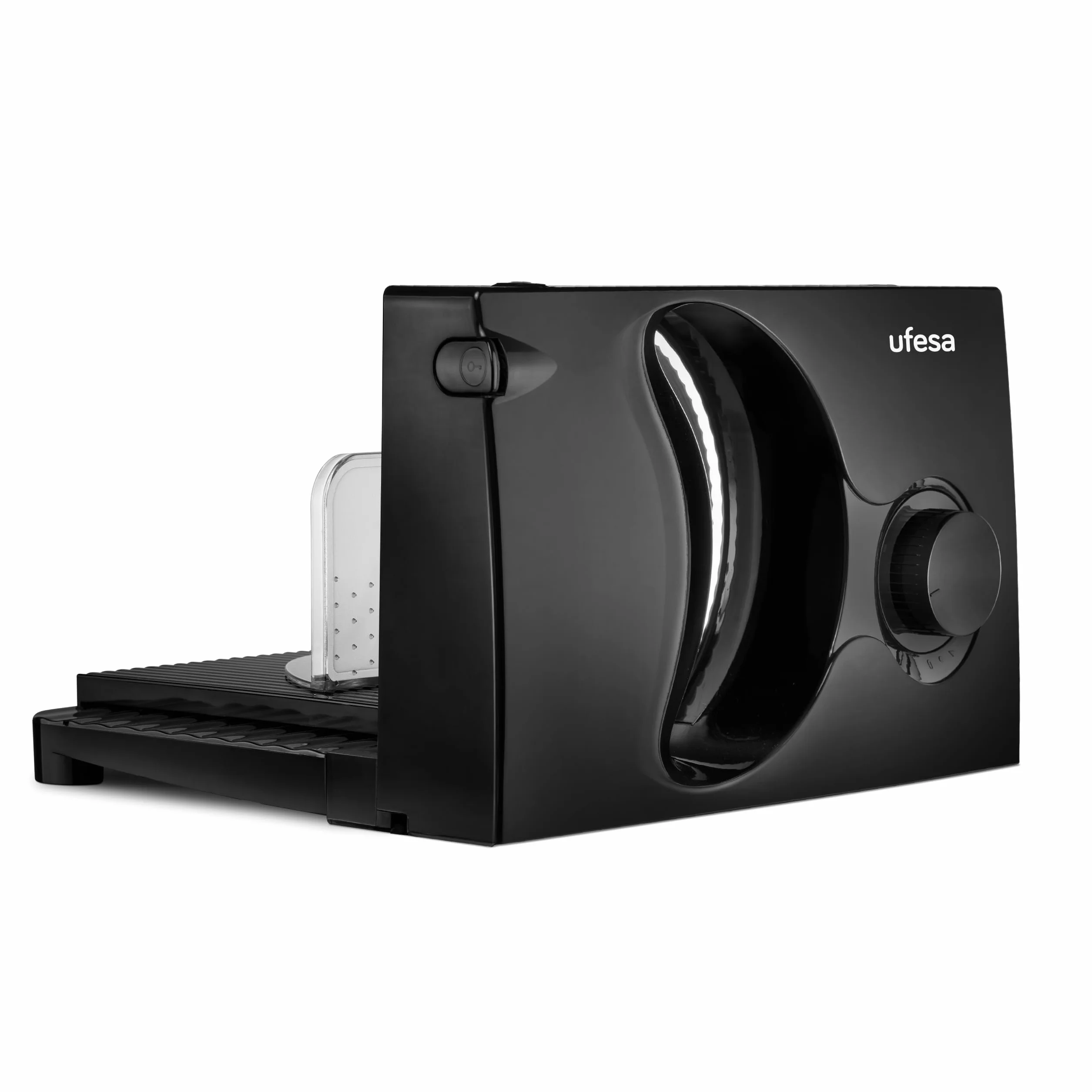 UFESA CF0918 Krajalnica do chleba Katana, składana elektryczna, ostrze ze stali nierdzewnej 170 mm, 150 W