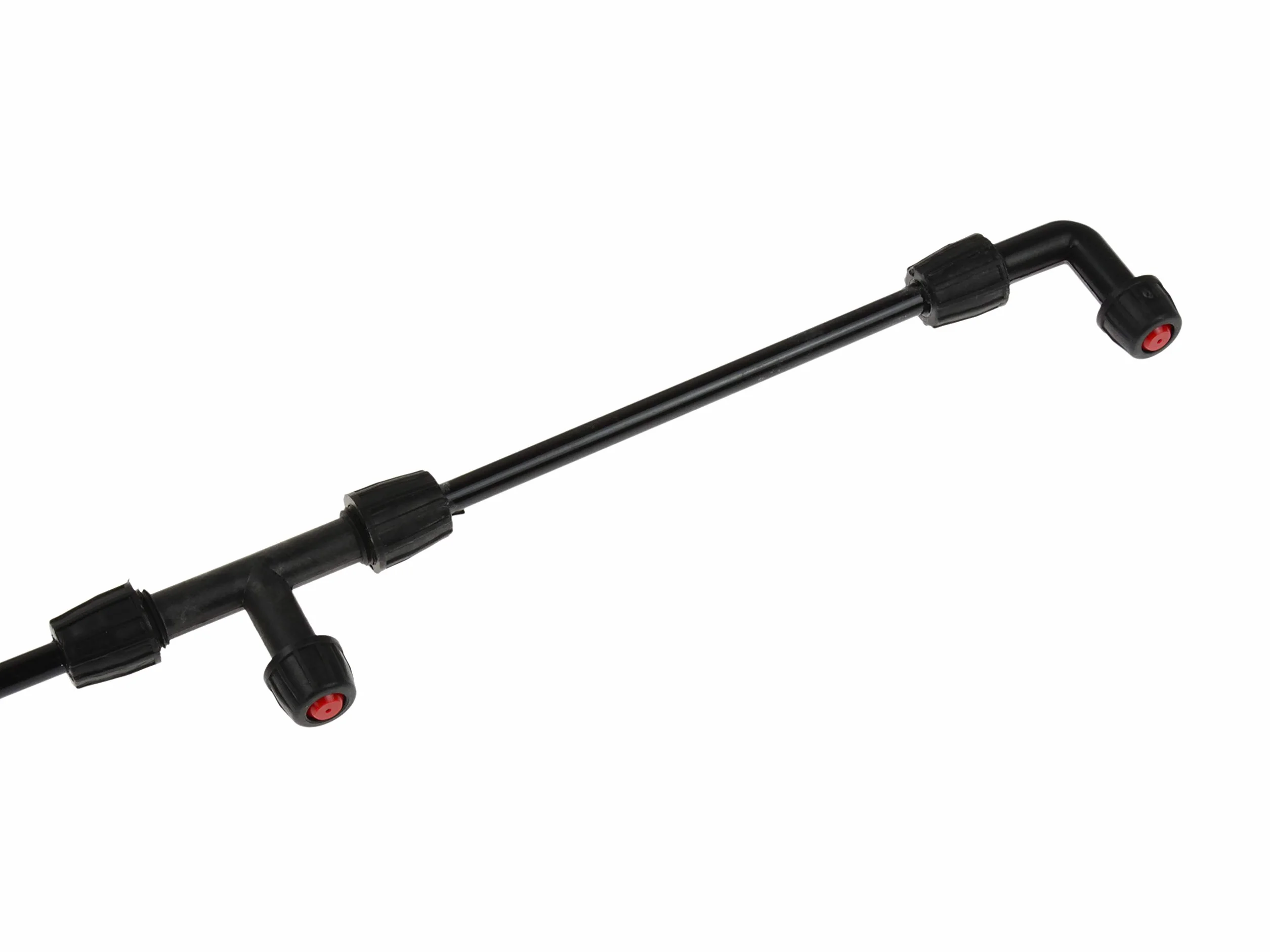 BSD Lanca do opryskiwacza ciśnieniowego - rampa do odchwaszczania z 4 dyszami - 110 cm - siatka 16 mm
