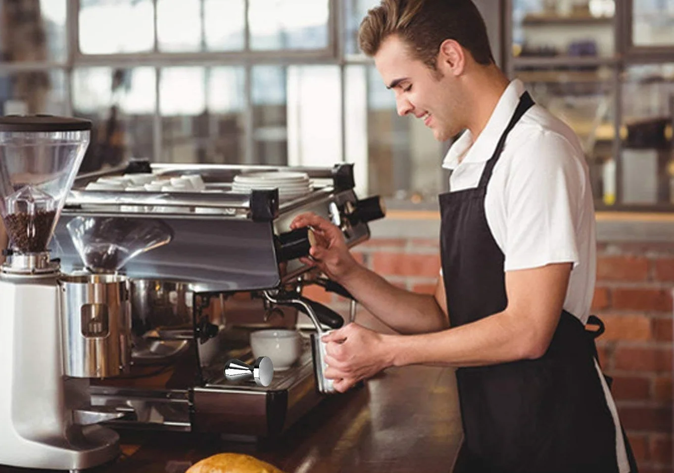 51mm tamper do kawy ze stali szlachetnej do espresso